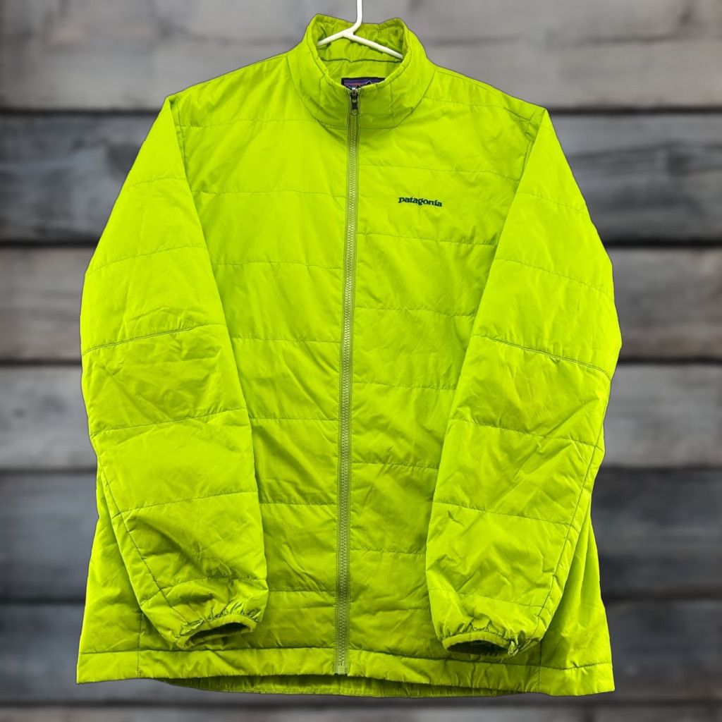 Patagonia Patagonia Jacket Mens L Green Lime Puffer Quilted Nano Air Snowshot Liner Size US L / EU 52-54 / 3 - 1 Thumbnail