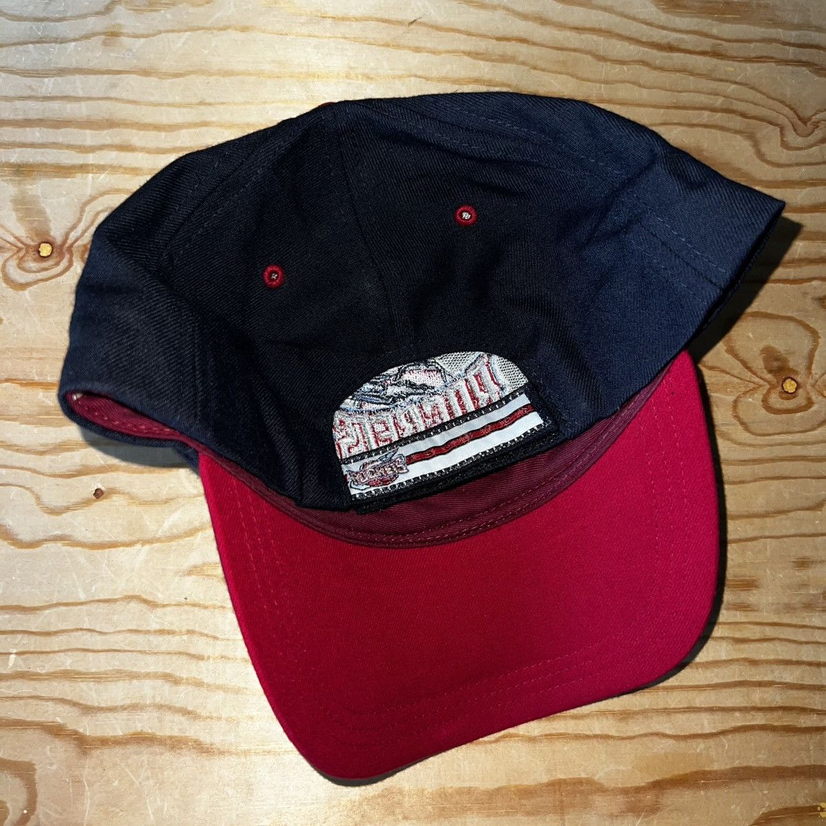 NBA VINTAGE 90s NBA HOUSTON ROCKETS WOOL ACRYLIC BLEND LOGO HAT Size ONE SIZE - 4 Thumbnail