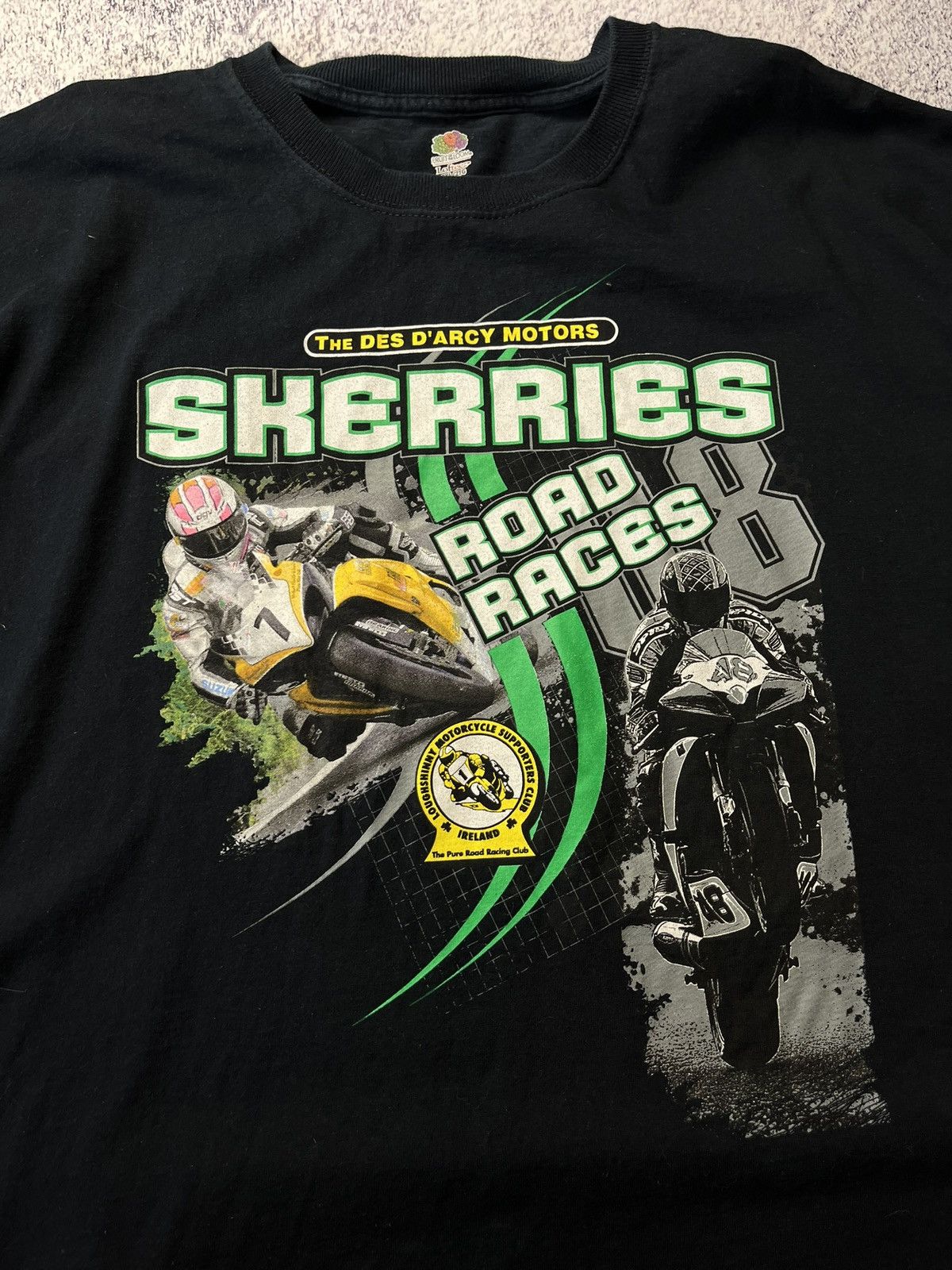 Formula 1 Vintage Moto Racing Skerries Road Races Y2K Size US XXL / EU 58 / 5 - 13 Thumbnail