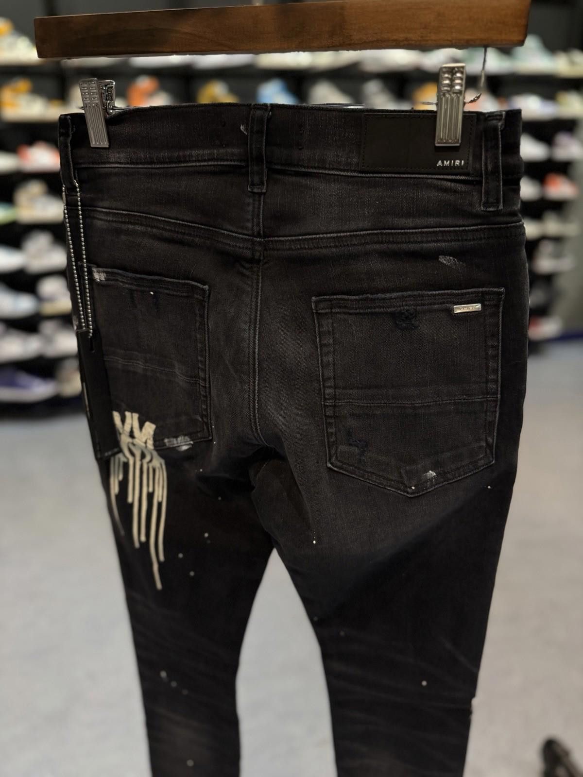 Amiri Size 30 - Amiri Paint Leg Black Jeans 100% Authentic NEW Size US 30 / EU 46 - 9 Thumbnail