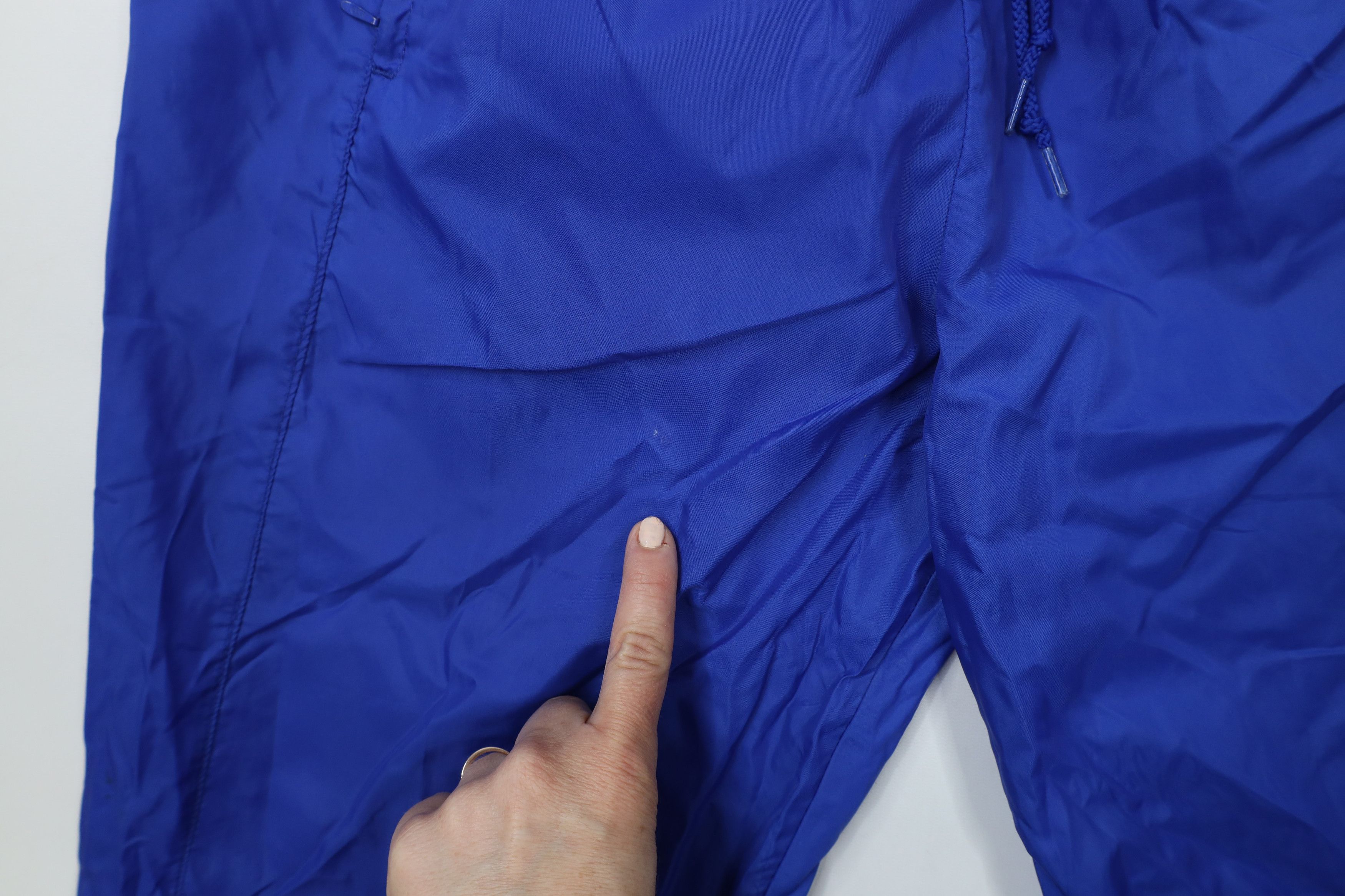 Nike × Vintage Vintage 90s Nike Swoosh Windbreaker Nylon Joggers Pants Size US 36 / EU 52 - 7 Thumbnail