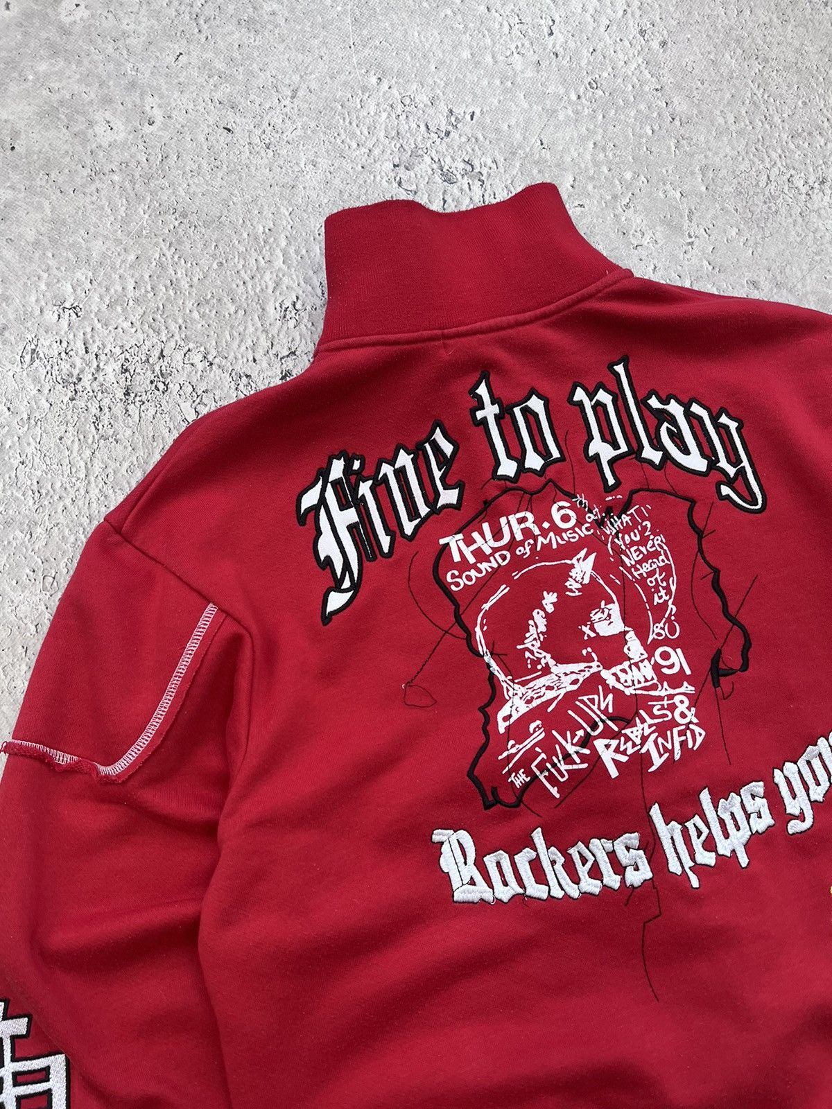 Beauty Beast × If Six Was Nine × Japanese Brand §WERTHER LOVE SEDITIONARIES STYLE ZIP STYLE SWEATSHIRT Size US M / EU 48-50 / 2 - 13 Thumbnail