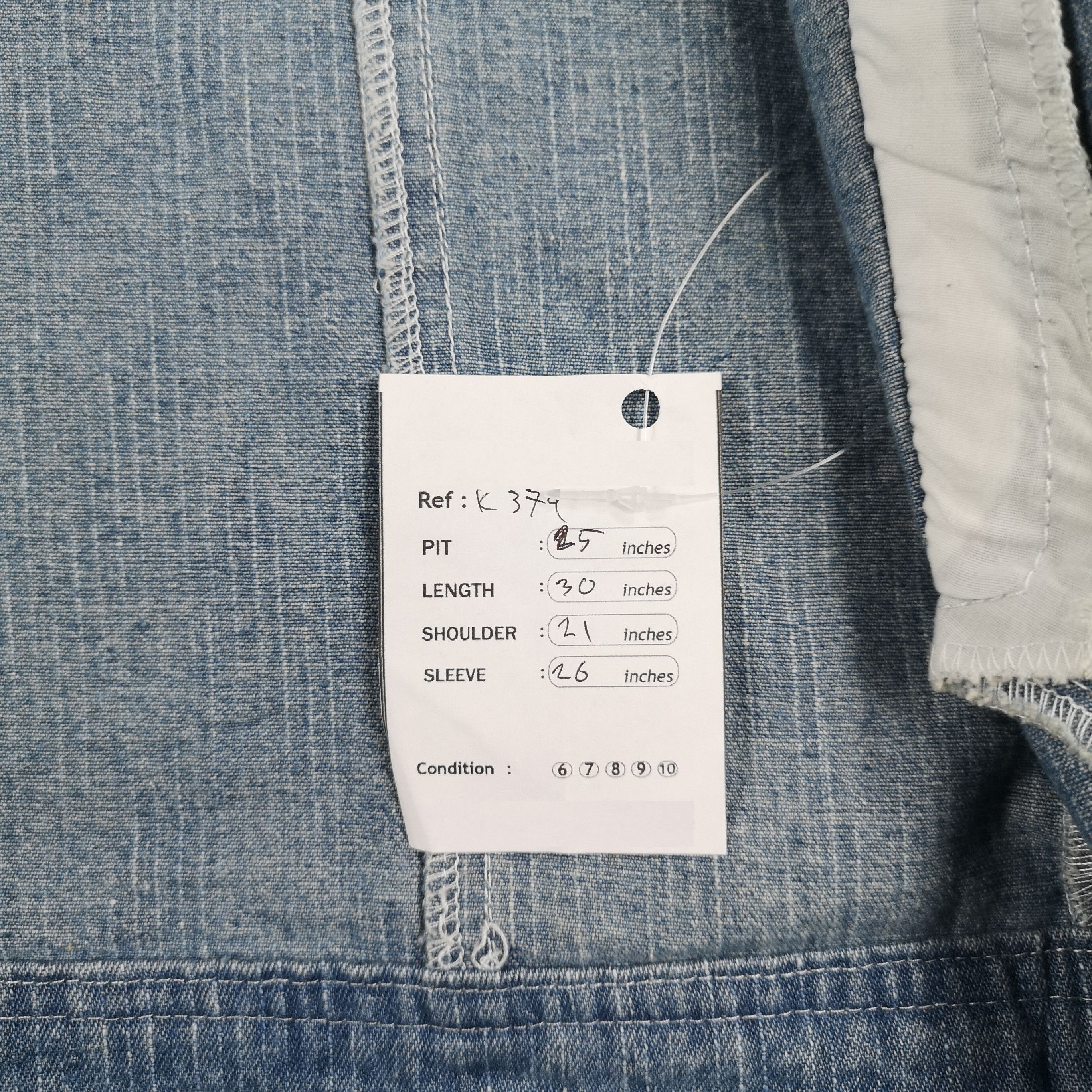 In The Attic In The Attic Denim Jacket Full Zipper Size US L / EU 52-54 / 3 - 7 Thumbnail