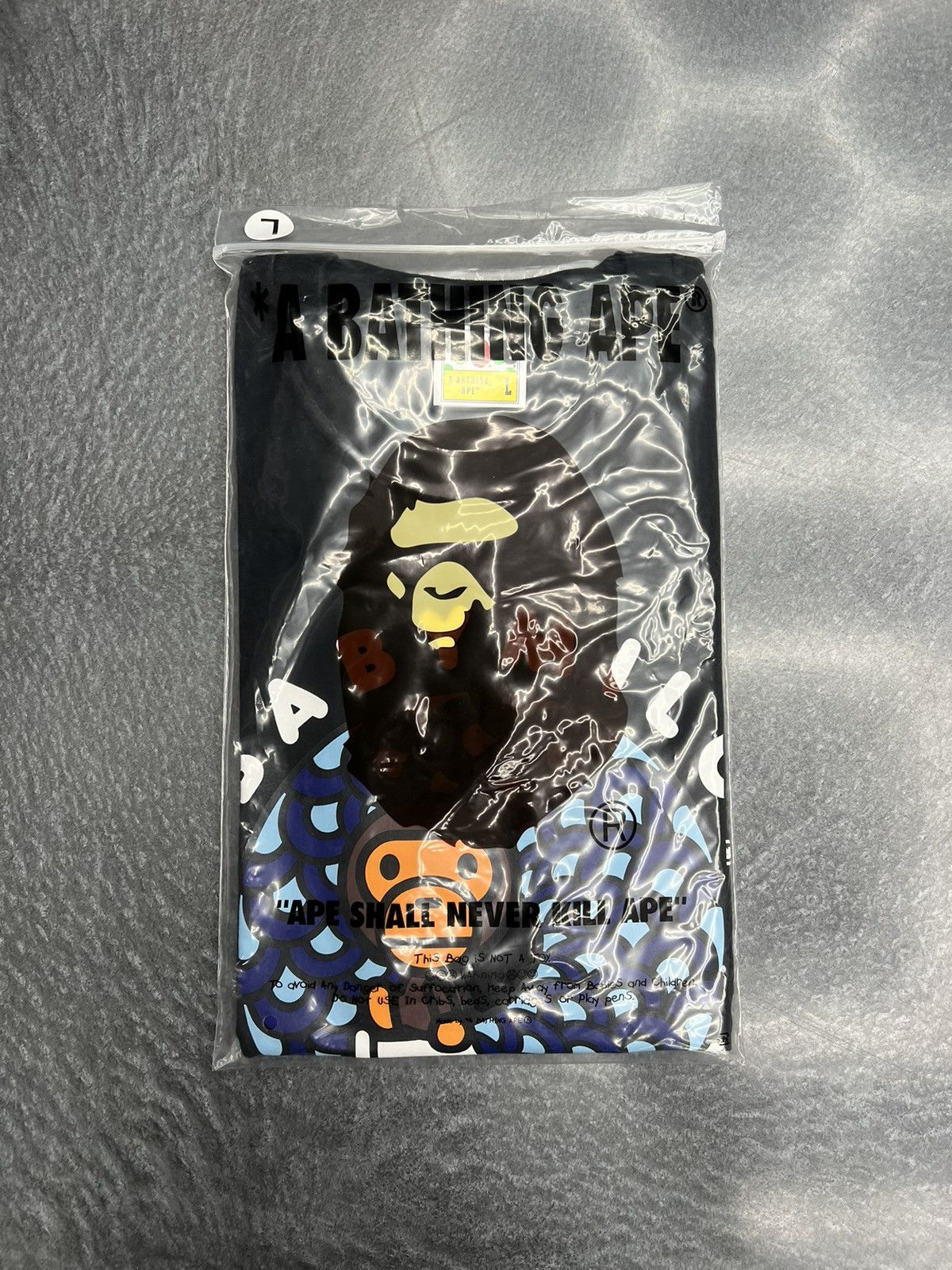 Bape Bape Koinobori on Baby Milo T-Shirt Size US L / EU 52-54 / 3 - 5 Thumbnail