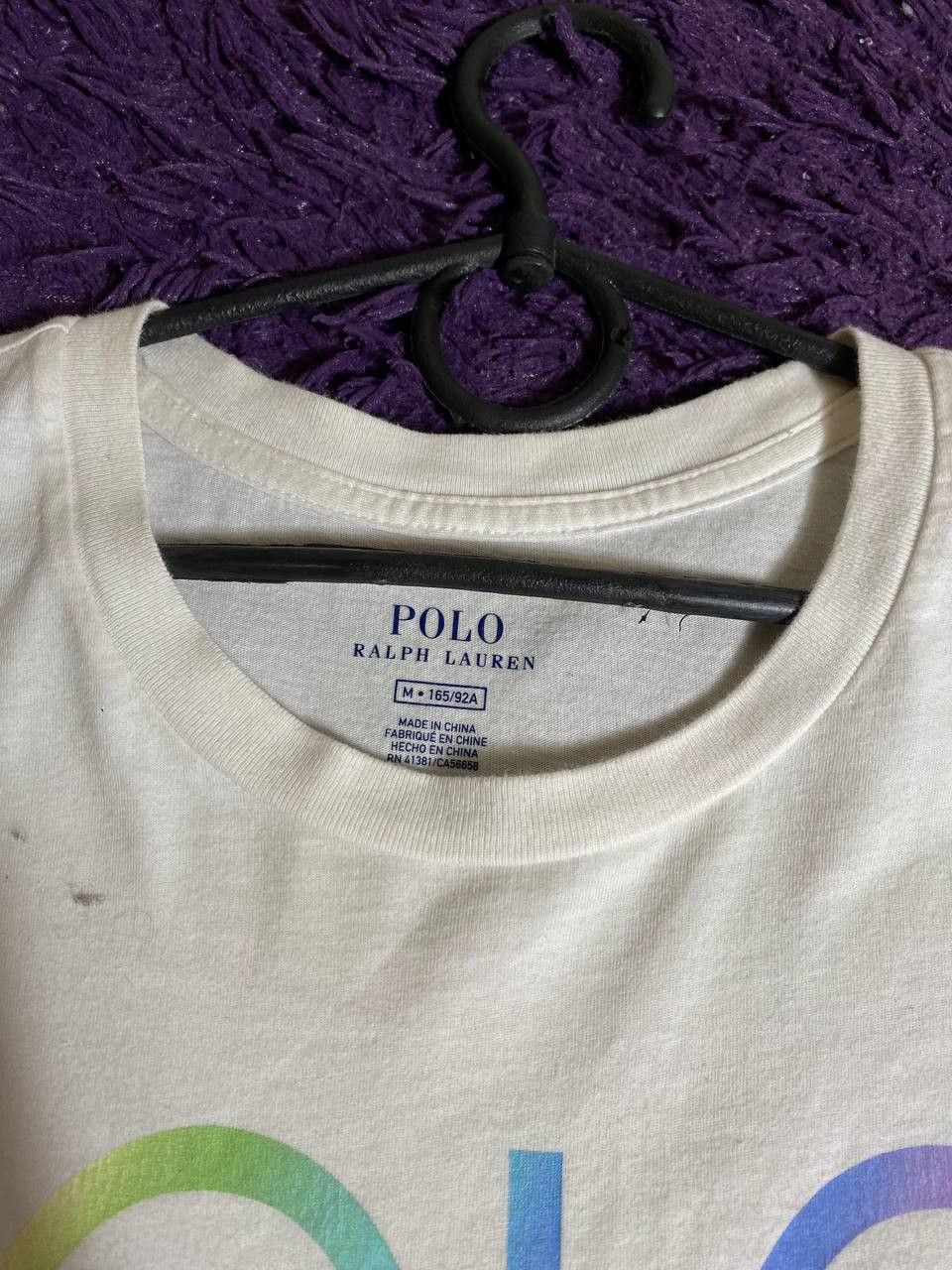 Polo Ralph Lauren × Rugby Ralph Lauren × Vintage Vintage Polo Ralph Lauren Big Logo T Shirt Size US M / EU 48-50 / 2 - 6 Thumbnail