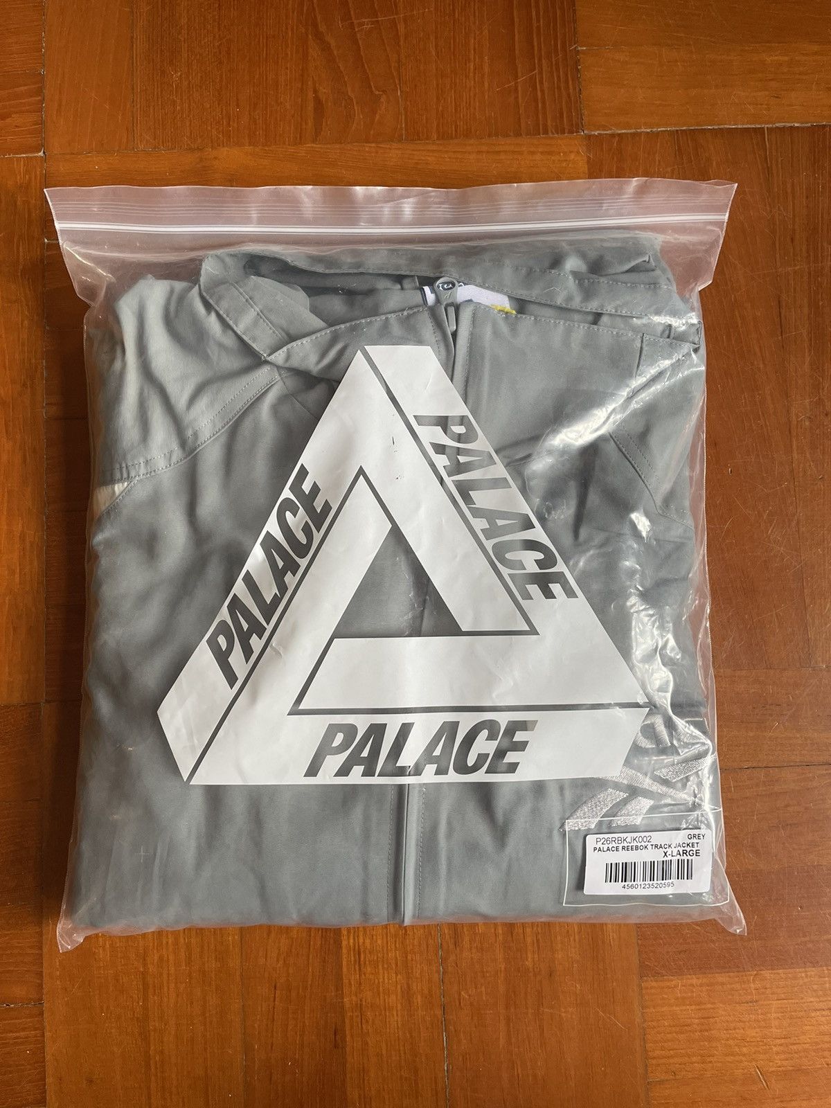 Palace × Reebok PALACE REEBOK TRACK JACKET GREY Size US XL / EU 56 / 4 - 3 Thumbnail