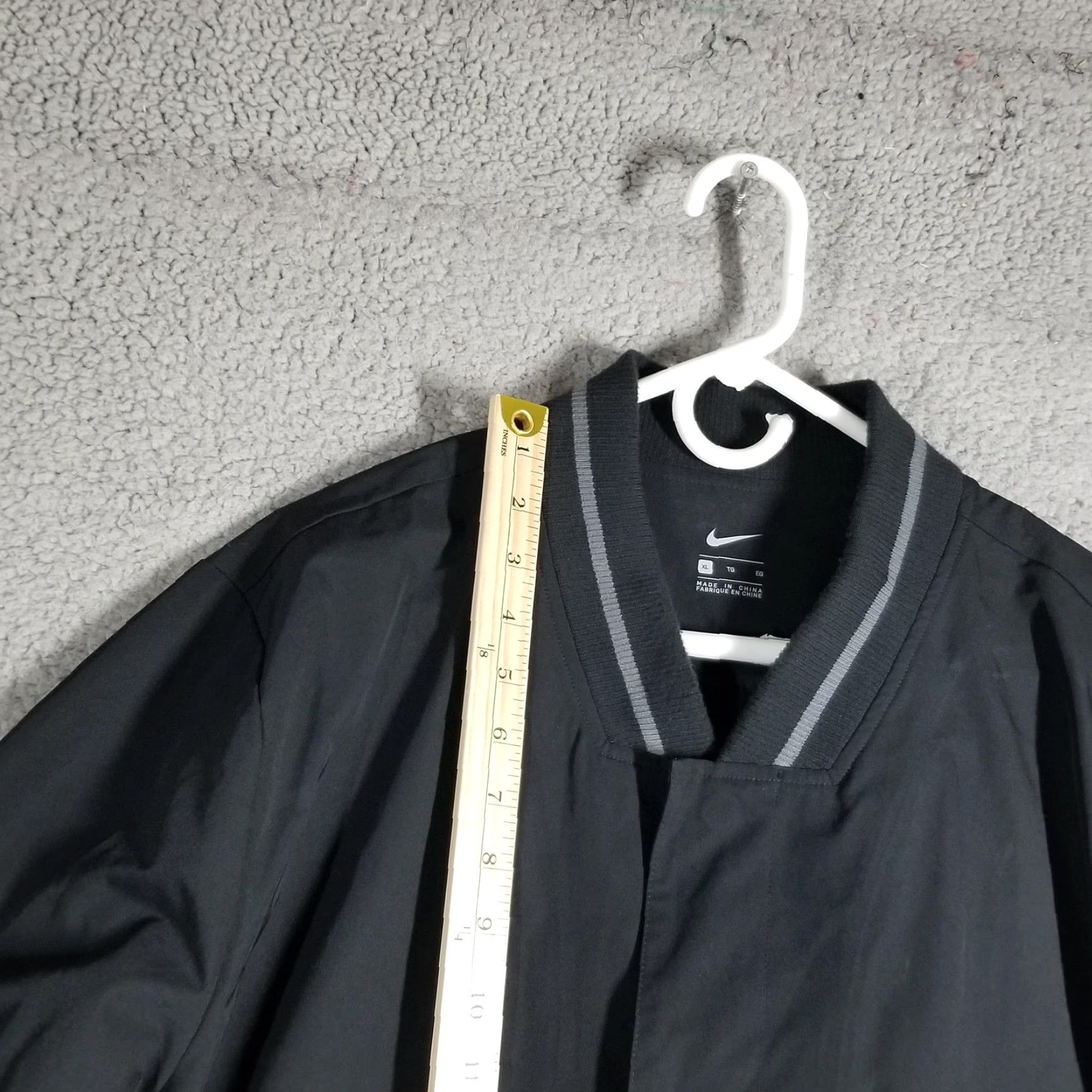 Nike Nike Field Sports Jacket Mens XL Black Dugout Snap Windbreaker CK5078-010 Size US XL / EU 56 / 4 - 6 Thumbnail