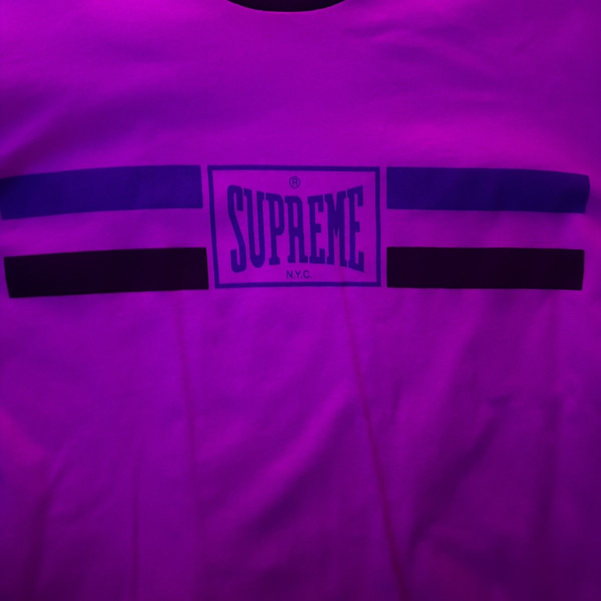 Supreme Supreme warm up stripe s/s top SS24 Size US M / EU 48-50 / 2 - 3 Thumbnail