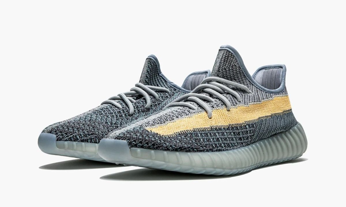 Adidas × Yeezy Box + ADIDAS Yeezy Boost 350 V2 “Ash Blue” Sneakers Shoes 11 Size US 11 / EU 44 - 1 Thumbnail
