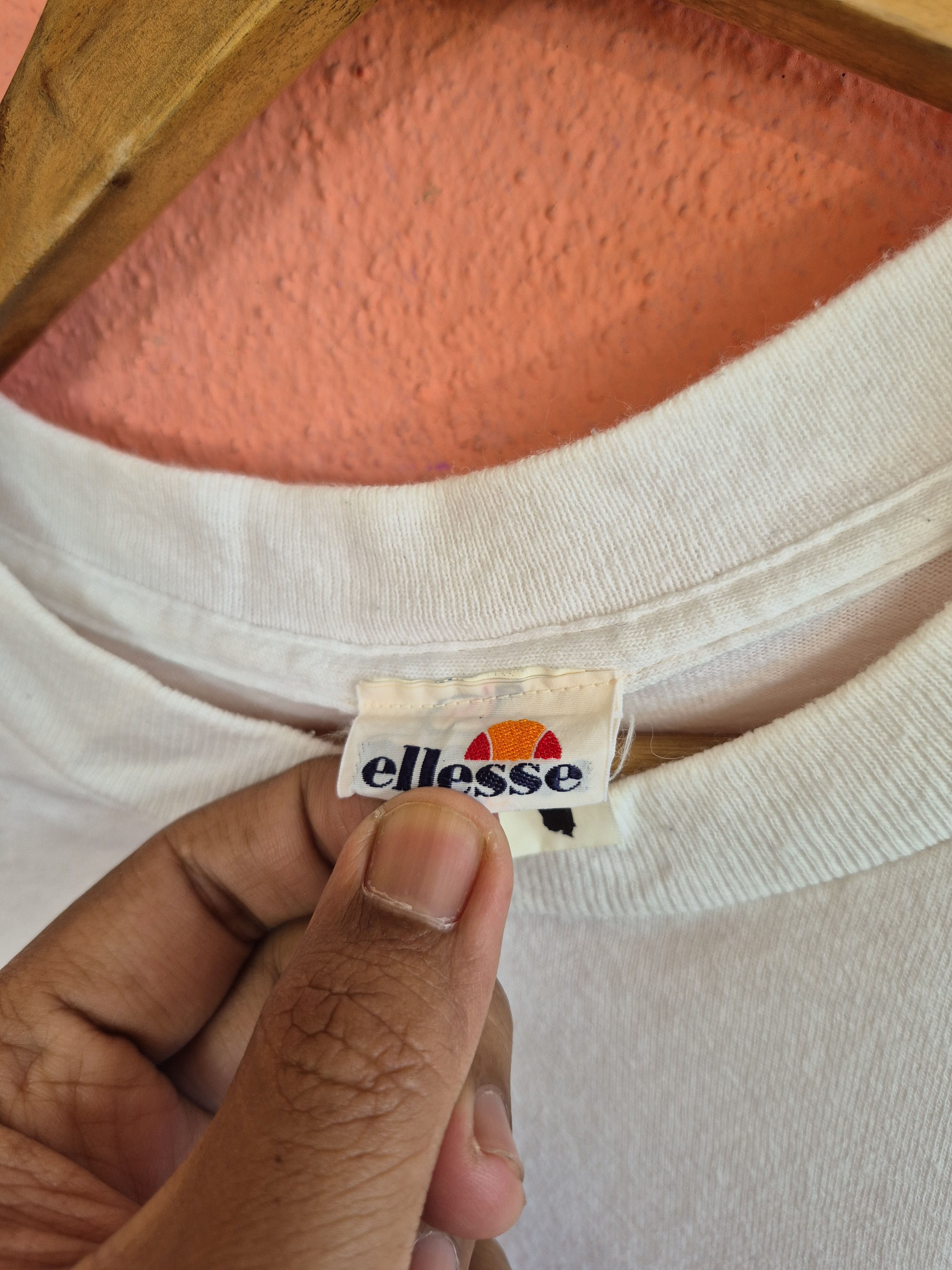Ellesse 🔥 Vintage 90s Ellesse Side Print Big Logo Tee Size US M / EU 48-50 / 2 - 8 Thumbnail