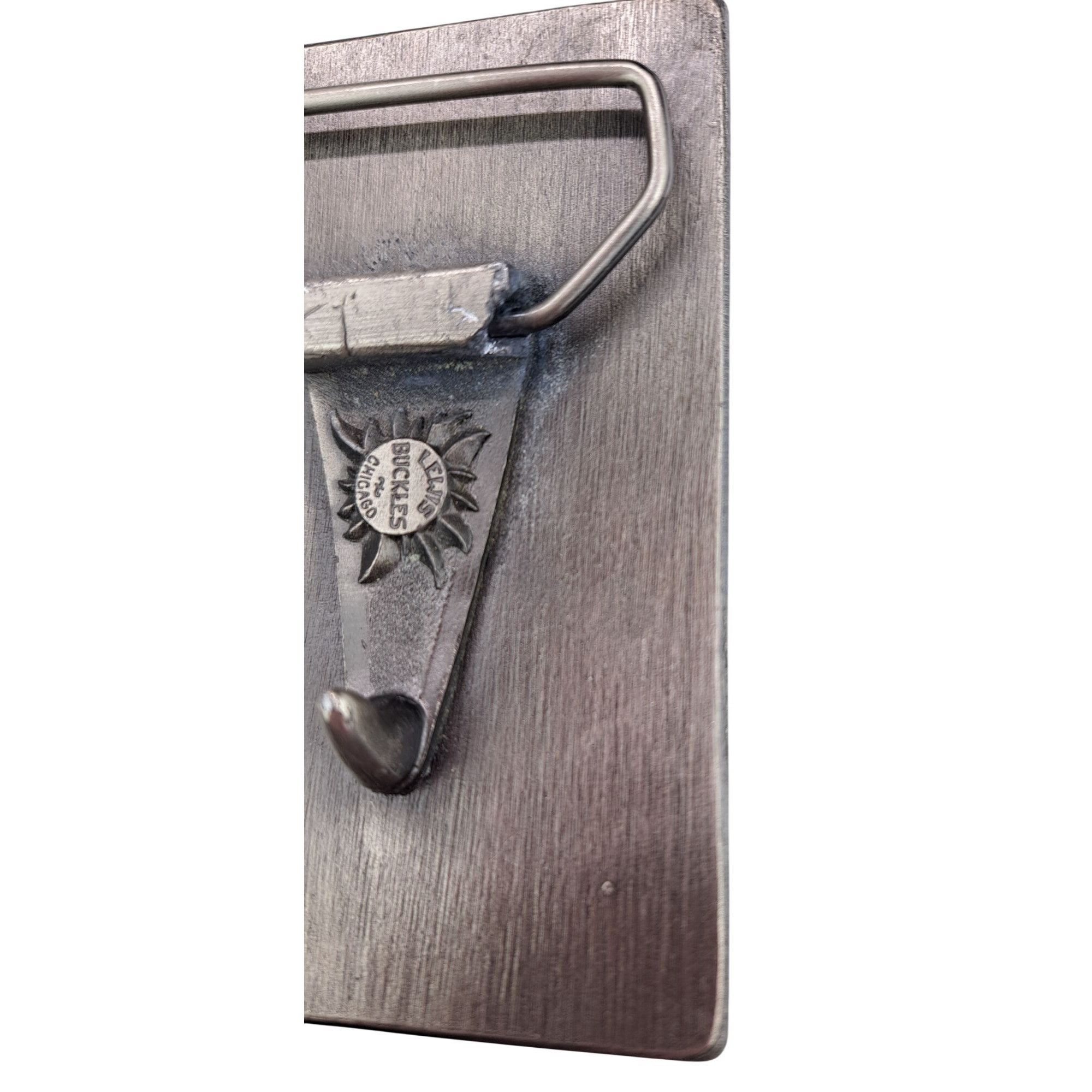 Vintage Vintage Jeno's Pizza Metal Belt Buckle Snack Food Lewis Size ONE SIZE - 4 Thumbnail