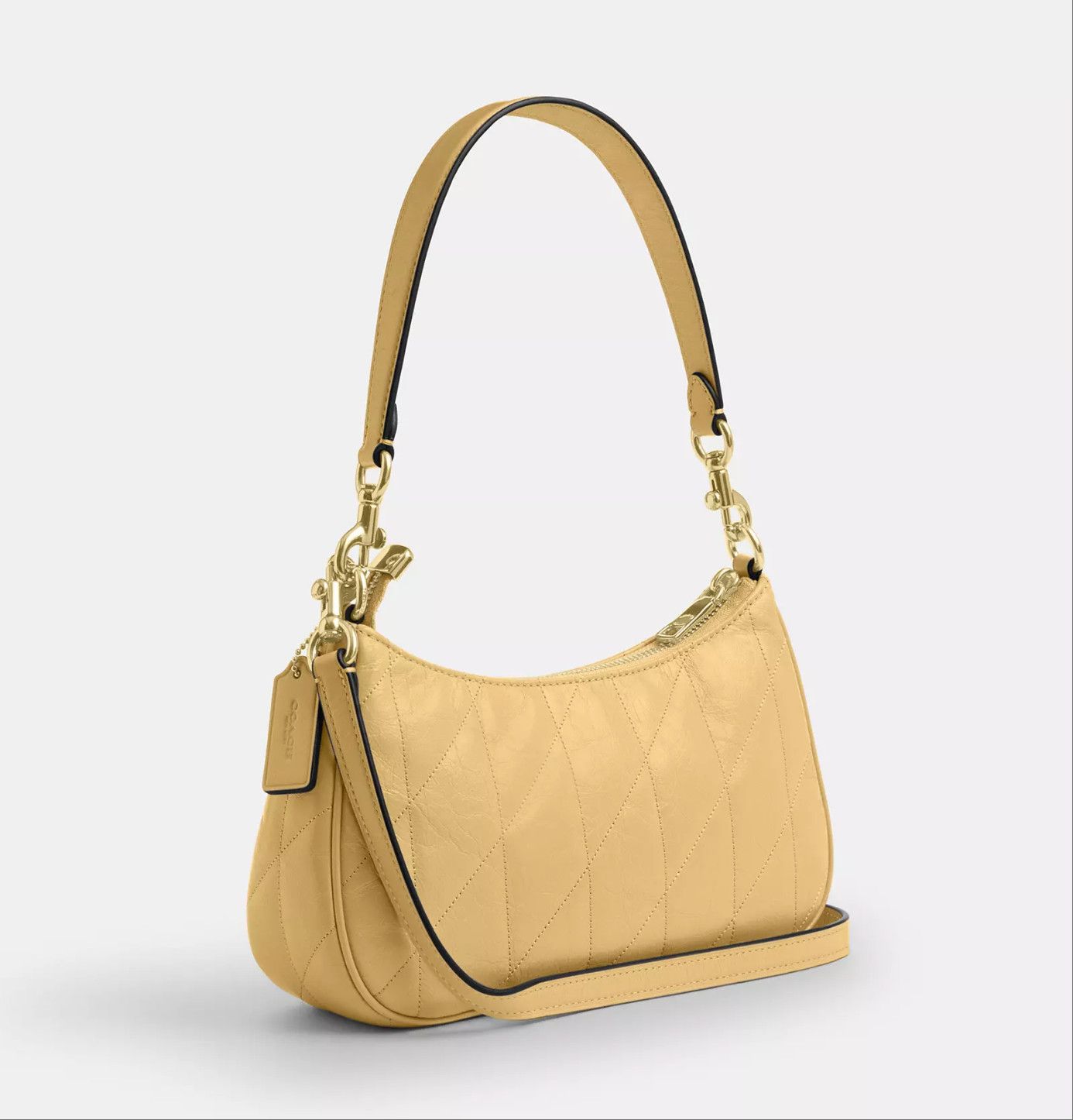 Coach NWT Coach Teri Shoulder Bag With Quilting CDY83 Size ONE SIZE - 11 Thumbnail