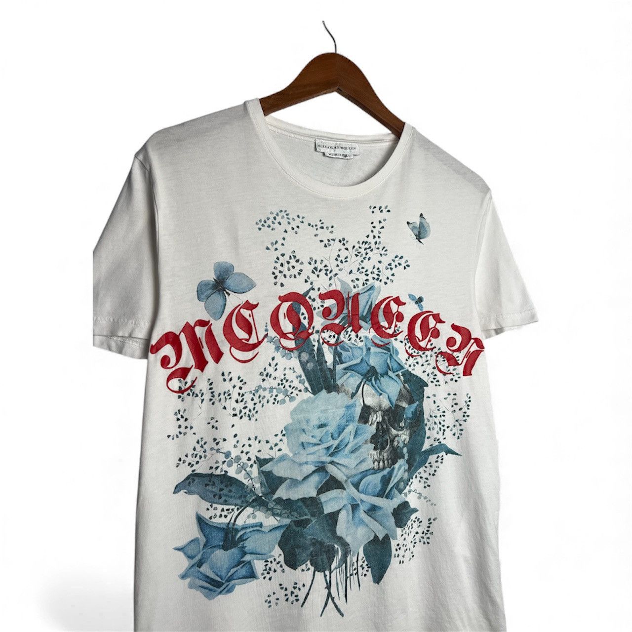 Alexander McQueen Alexander Mc Queen Rose Skull Shirt Size US S / EU 44-46 / 1 - 2 Thumbnail