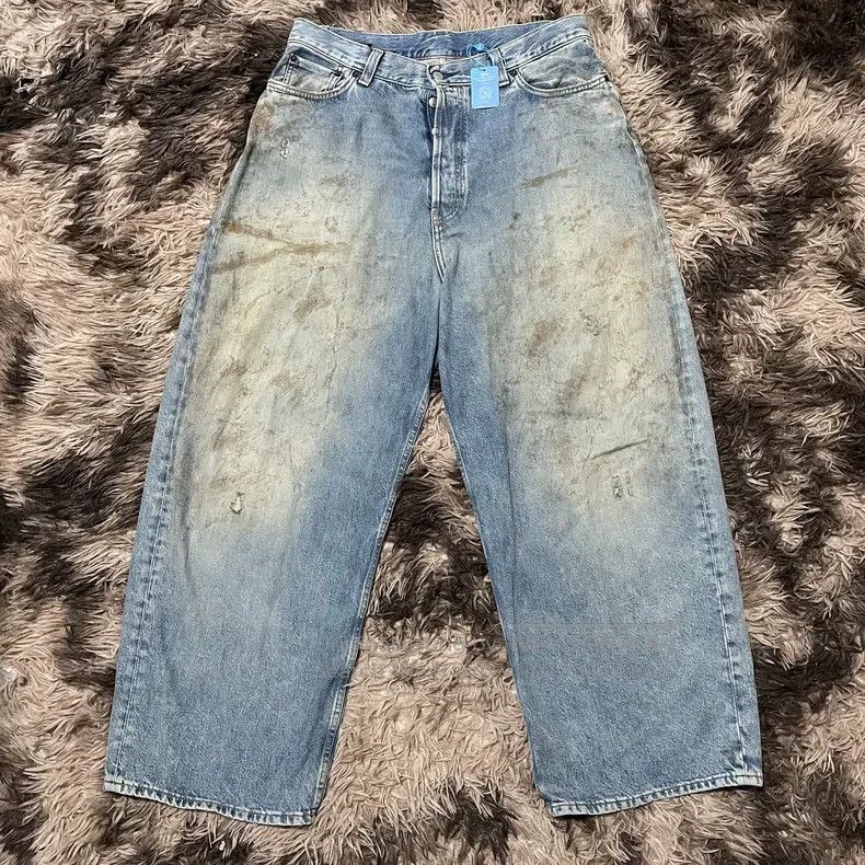 Acne Studios Acne Studios FW23 Denim Series Dirty Dye Desert Dirt Stain Size US 34 / EU 50 - 1 Thumbnail