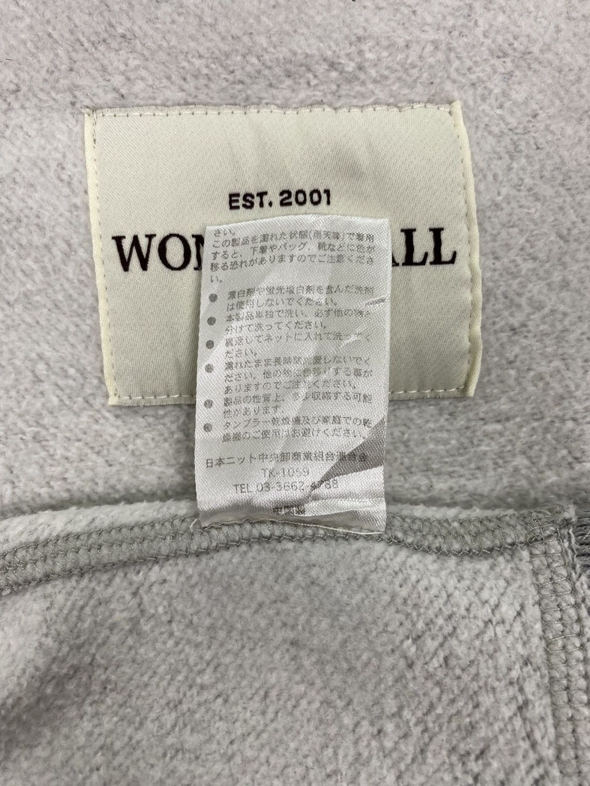 Japanese Brand Wonderwall Tokyo Distressed Hoodie Size US S / EU 44-46 / 1 - 9 Thumbnail