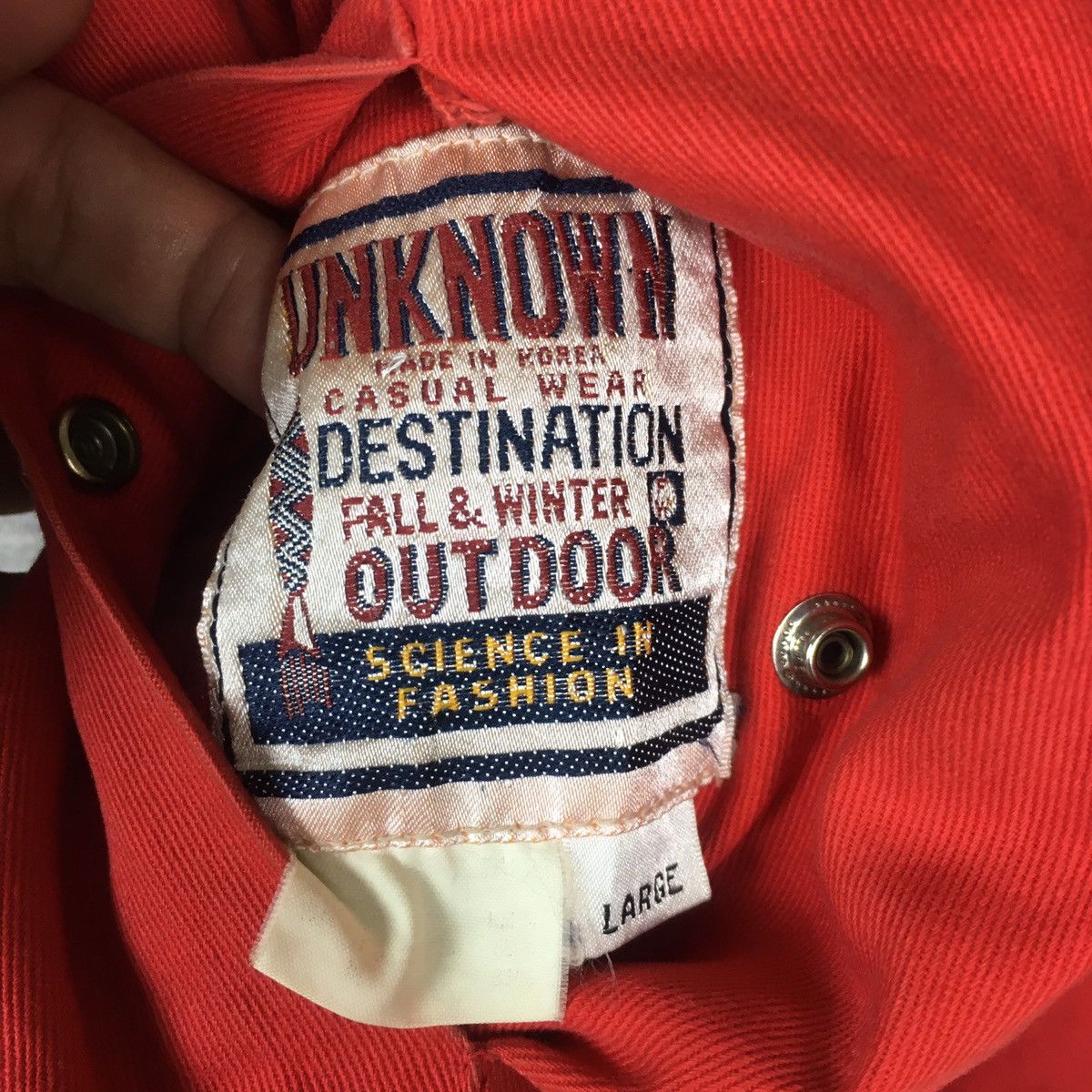 Vintage Vintage Unknown Destination Fall Winter Double Sides Hoodie Size US M / EU 48-50 / 2 - 14 Thumbnail