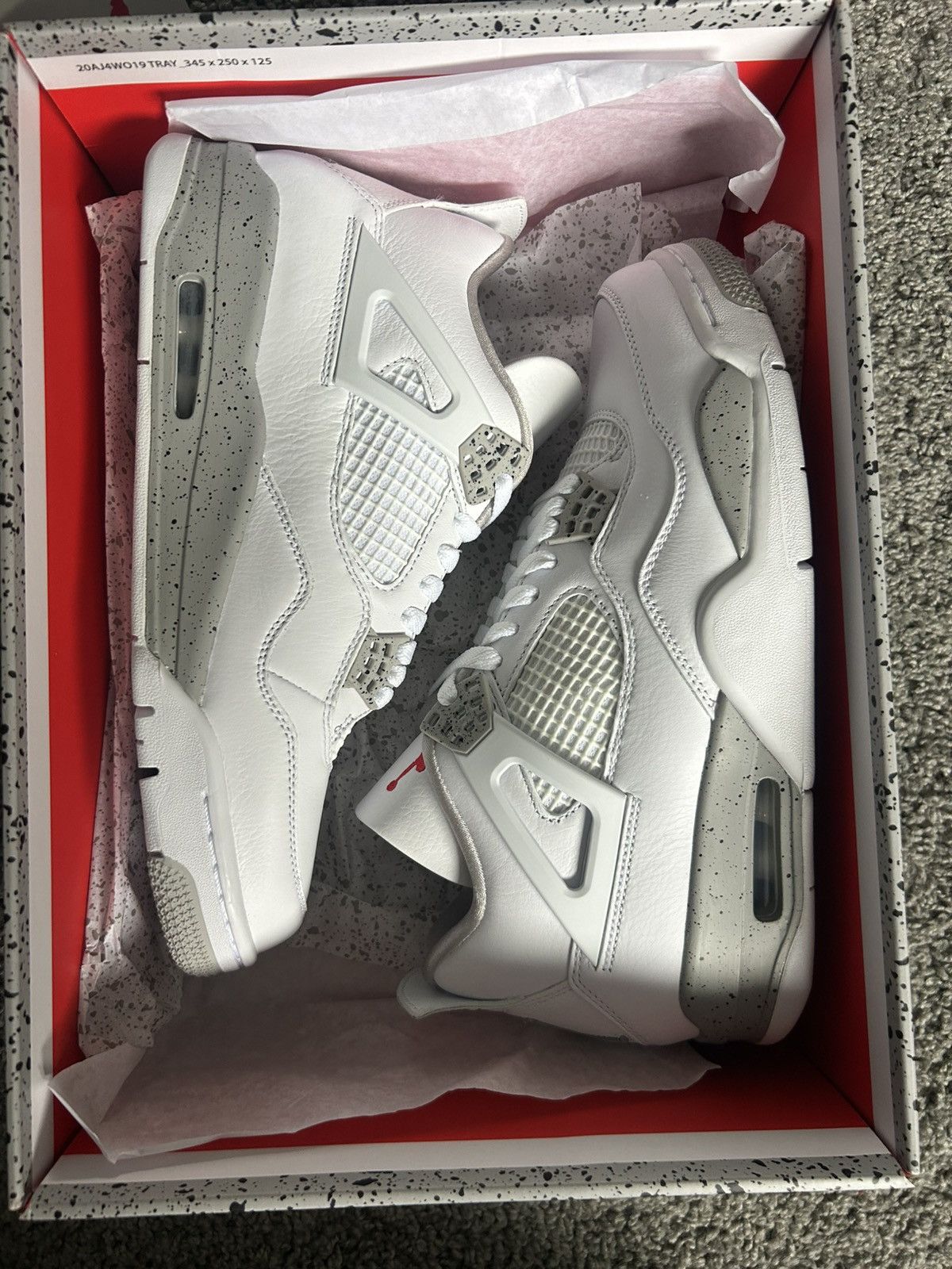 Jordan Brand Jordan 4 Retro White Oreo (2021) Size US 9.5 / EU 42-43 - 6 Thumbnail