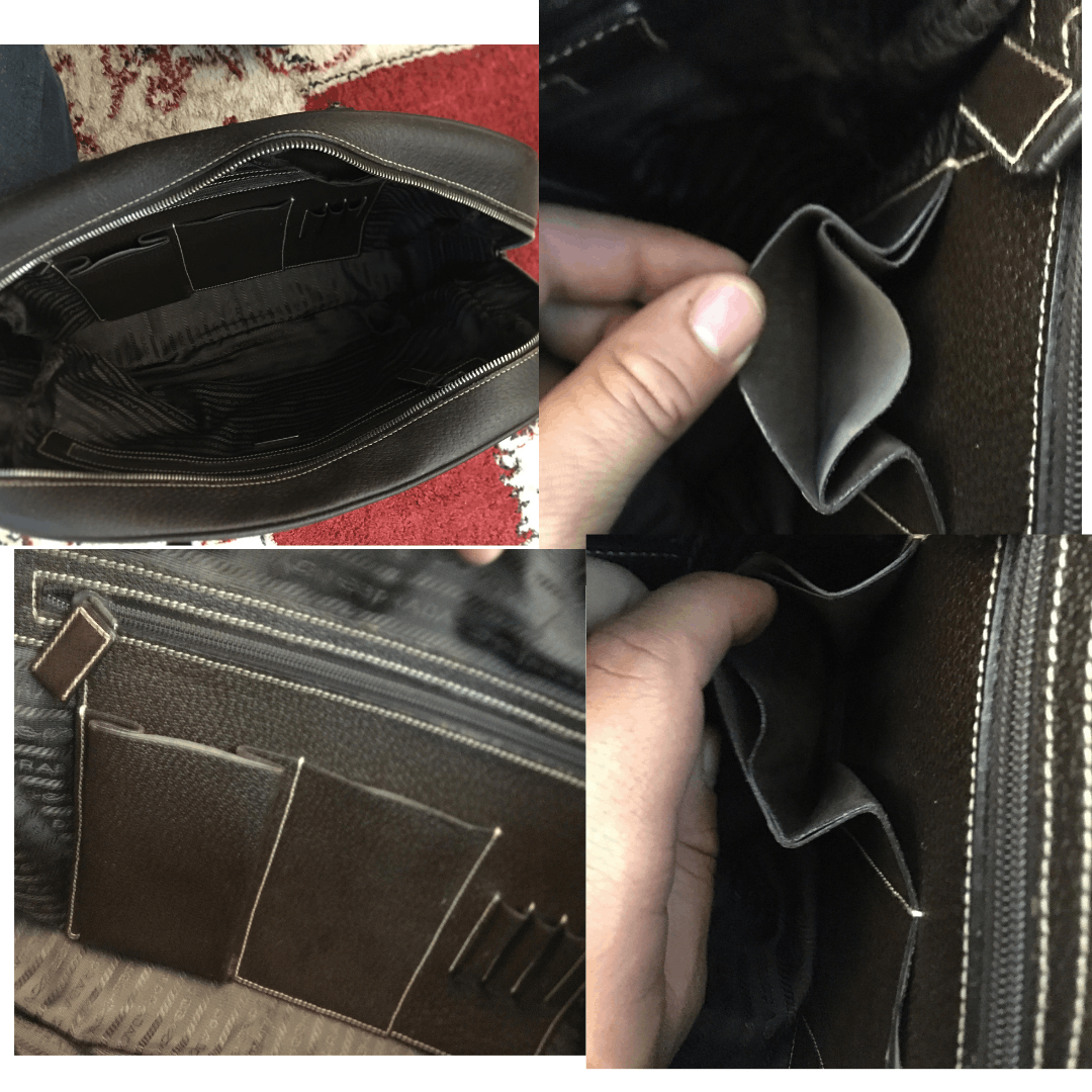 Prada prada saffiano briefcase Size ONE SIZE - 8 Thumbnail