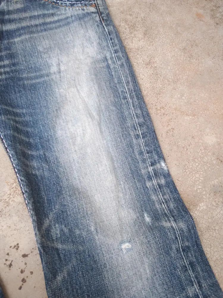 Japanese Brand Vintage RNA Retro Punk Distressed Jeans 32x30 Size US 32 / EU 48 - 8 Thumbnail