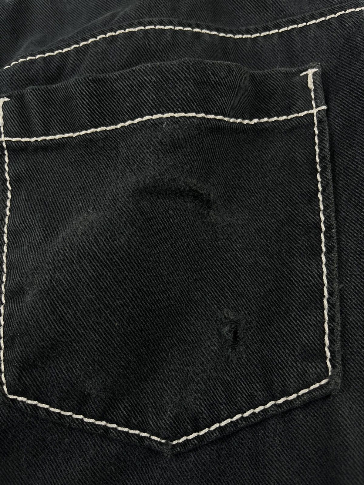 Junya Watanabe Junya Watanabe Bootcut Faded Contrast Stitch Pants Size US 30 / EU 46 - 5 Thumbnail