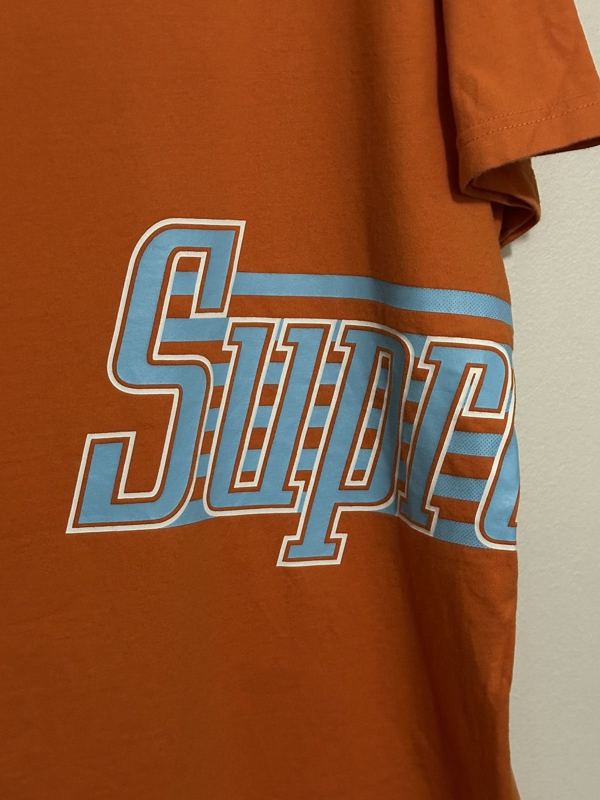 Supreme Supreme Side Logo S/S Top Tee Size US L / EU 52-54 / 3 - 2 Thumbnail