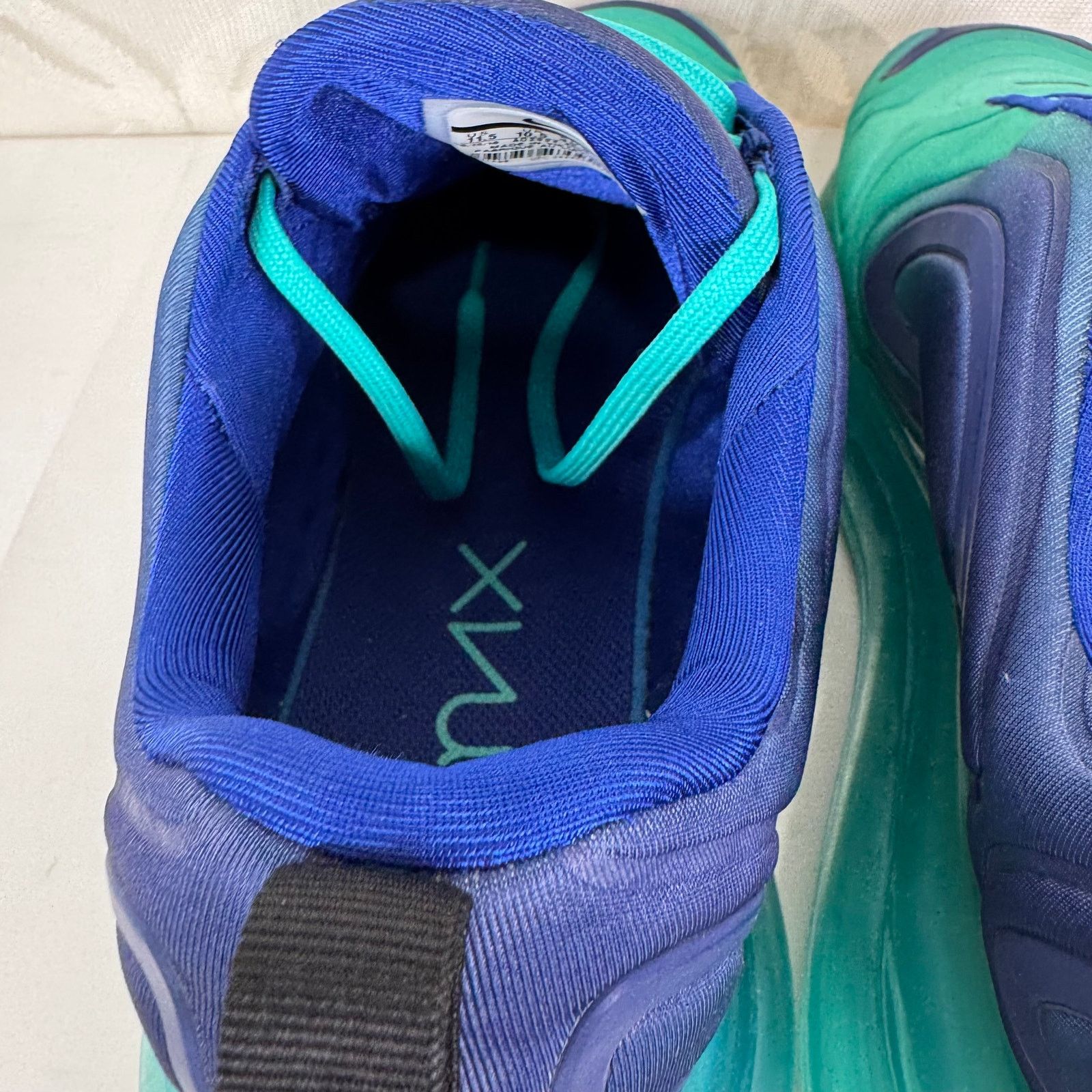 Nike Air Max 720 Mens Size 11.5 Sea Forest Sneakers