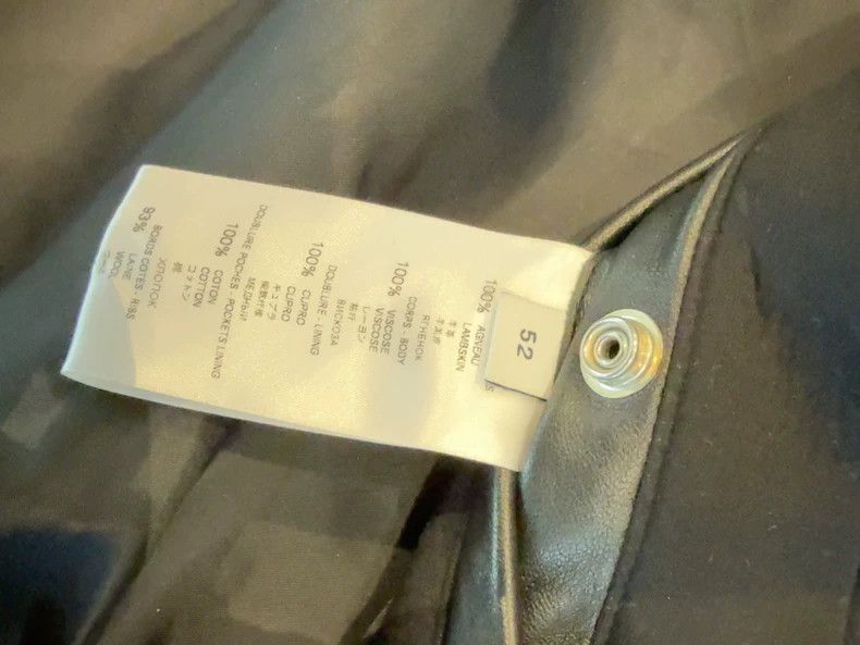 Givenchy Givenchy Size52 Givencgy men's leather jacket, size 52 Size US M / EU 48-50 / 2 - 3 Thumbnail