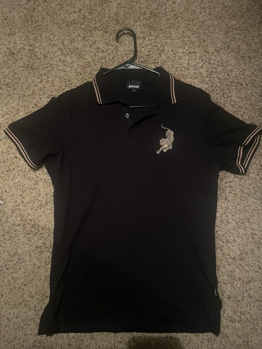 Just Cavalli Justcavalli Leopard Polo Size US S / EU 44-46 / 1 - 1 Thumbnail