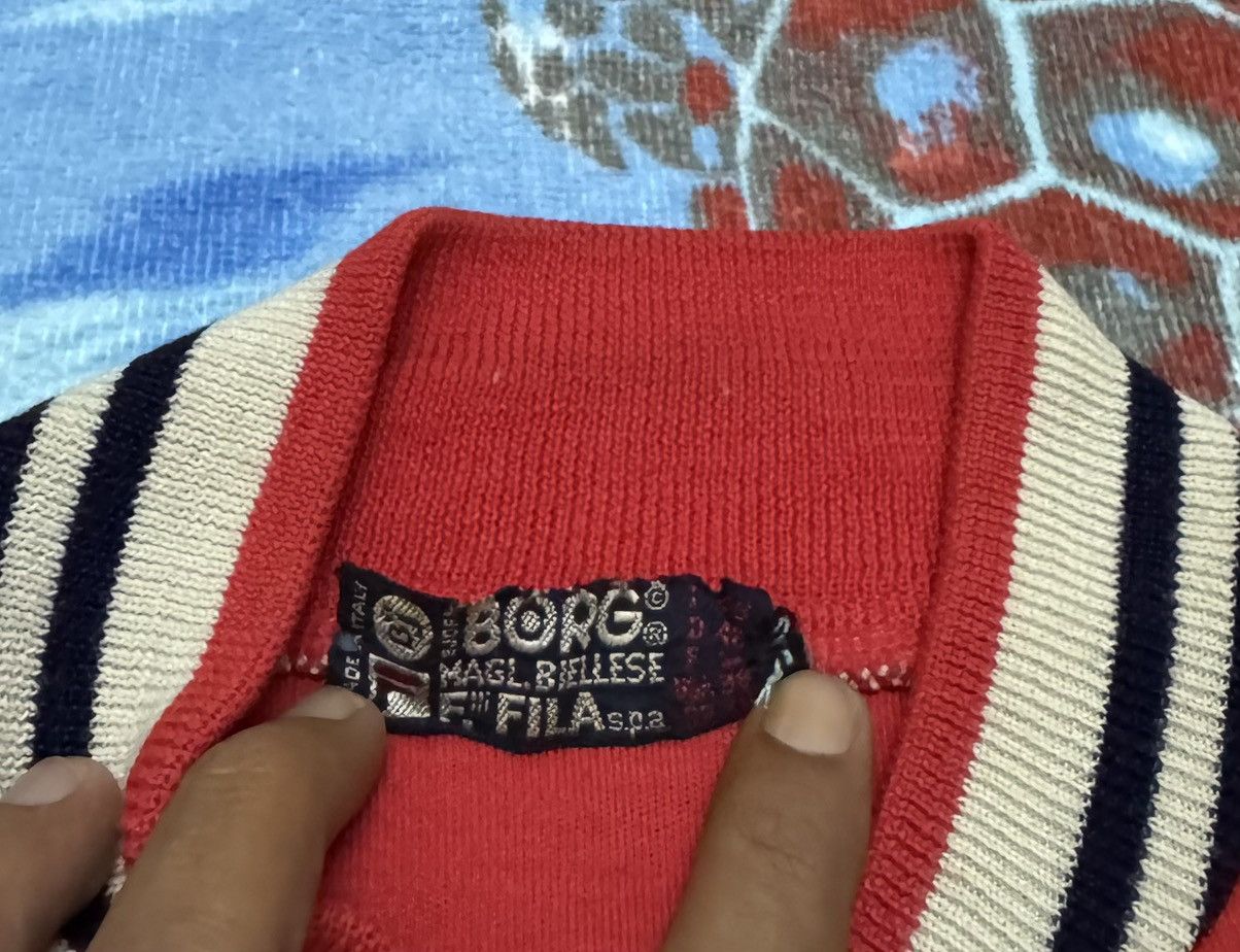 Bjorn Borg × Fila × Vintage Very Rare Vintage FILA BJ BORG Made in Italy Casual Sweater Size US S / EU 44-46 / 1 - 7 Thumbnail