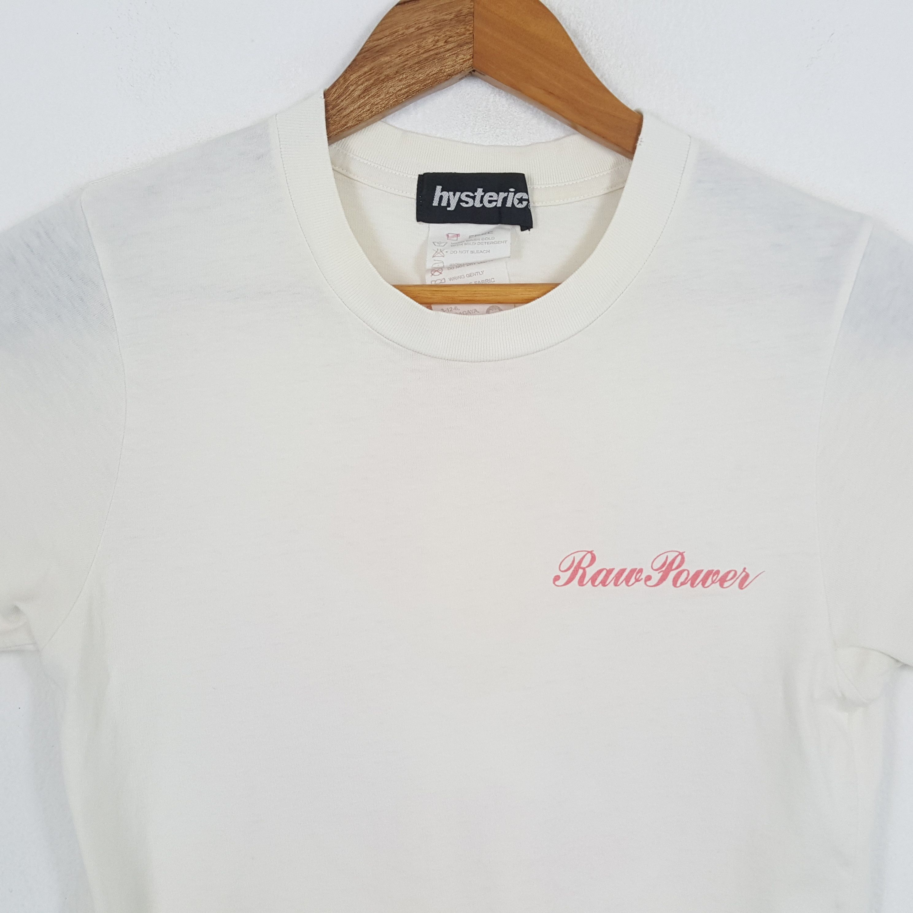 Hysteric Glamour × Japanese Brand × Vintage Vintage HYSTERIC GLAMOUR Japanese Fashion Brand T-Shirts Size S / US 4 / IT 40 - 4 Thumbnail