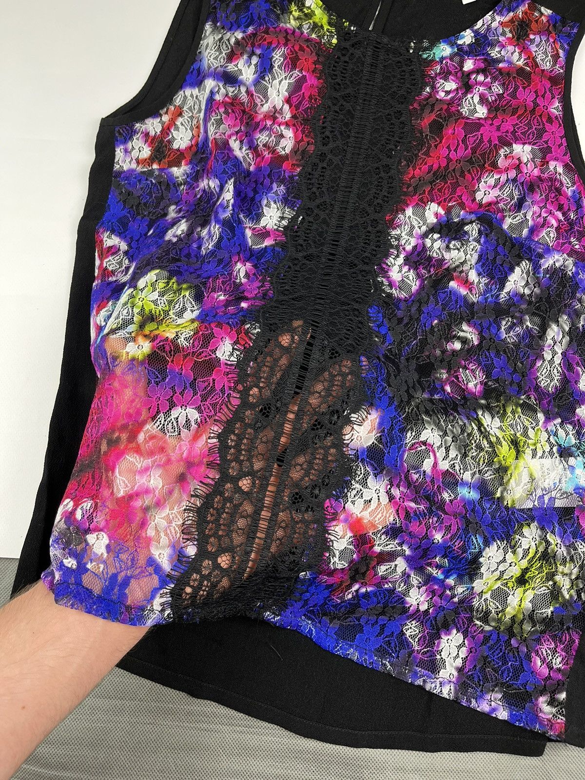 Sandro 🌸Sandro Paris multicolored tank top viscose size 1 Size M / US 6-8 / IT 42-44 - 4 Thumbnail