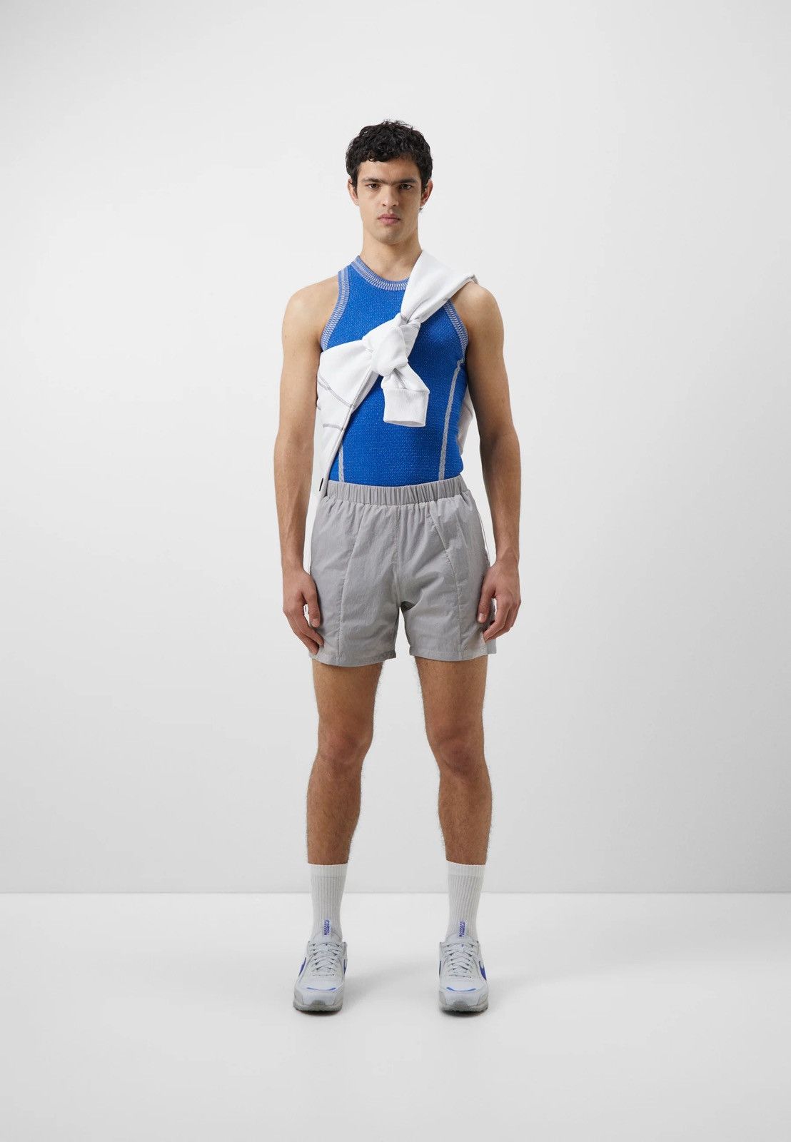 Saul Nash !DS! SS23 Saul Nash Back Logo Electric Blue Tank Top Size US S / EU 44-46 / 1 - 2 Thumbnail
