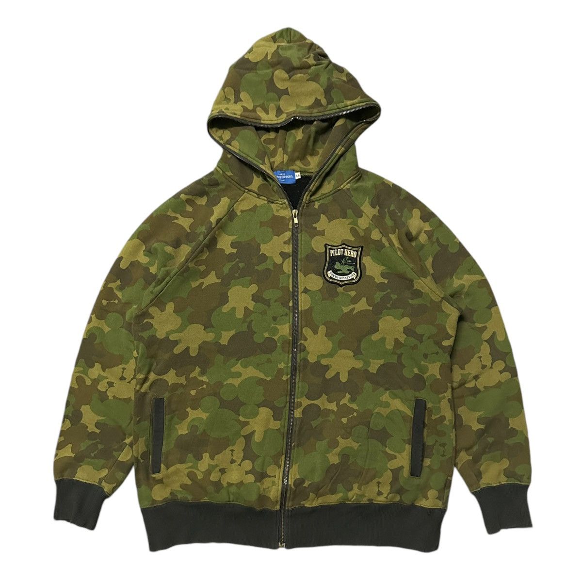 Disney Mickey mouse full zipper inspire bape fullprinted hoodie Size US L / EU 52-54 / 3 - 2 Thumbnail
