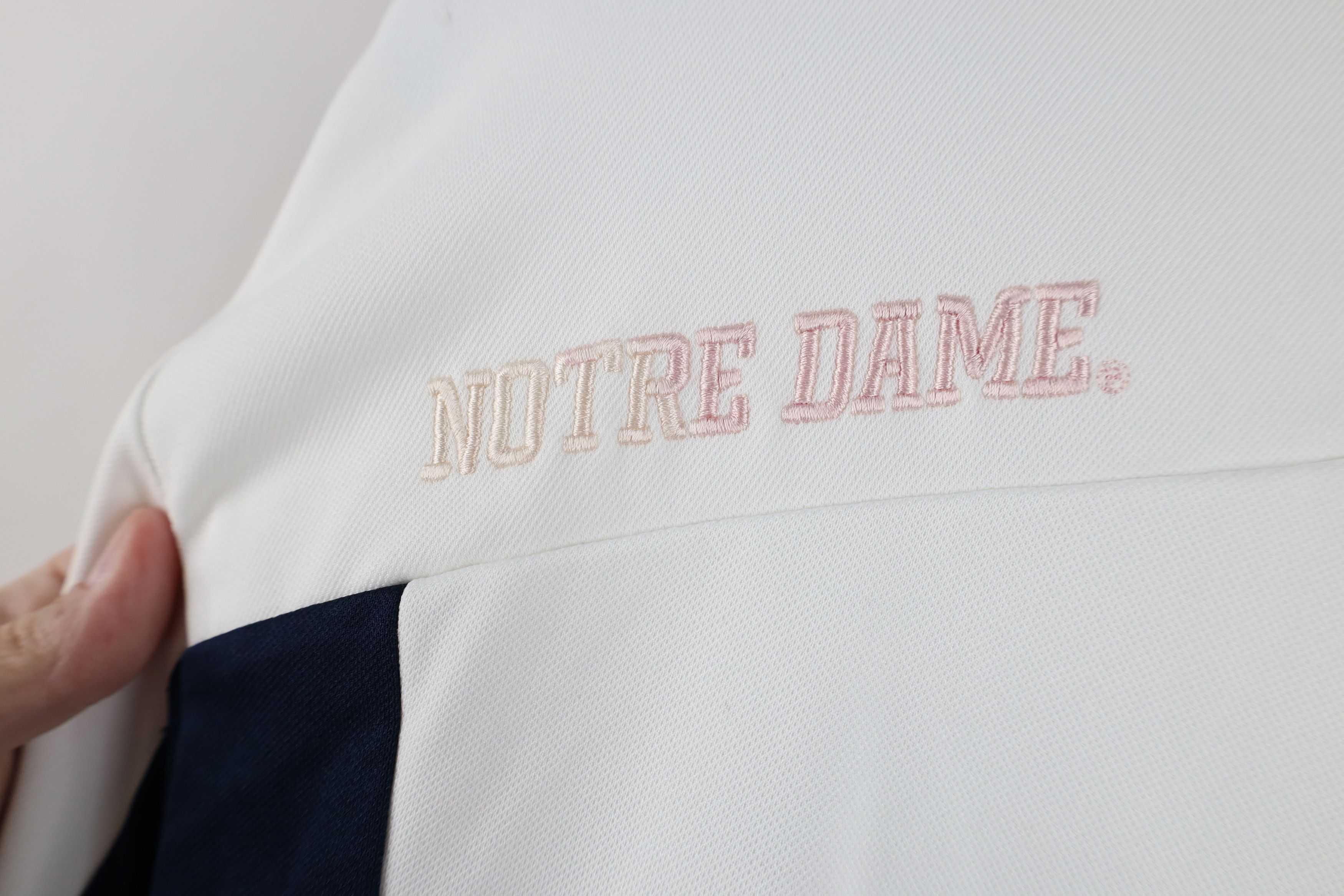 Adidas Adidas Notre Dame University Football Full Zip Jacket White Size US S / EU 44-46 / 1 - 14 Thumbnail