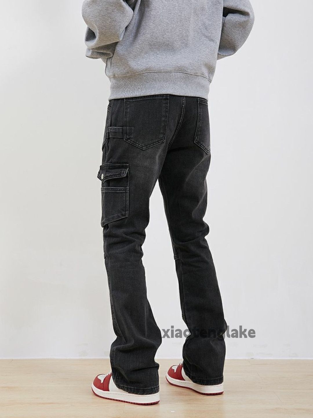 Jean × Vintage washed faded cleanfit yuppie utility bootcut jeans Size US 32 / EU 48 - 6 Thumbnail