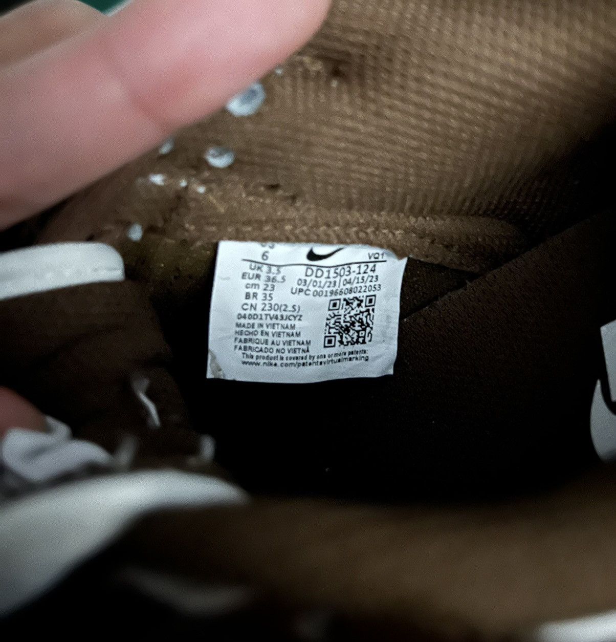 Nike Nike Dunk Low Cacao Size US 6 / IT 36 - 8 Thumbnail