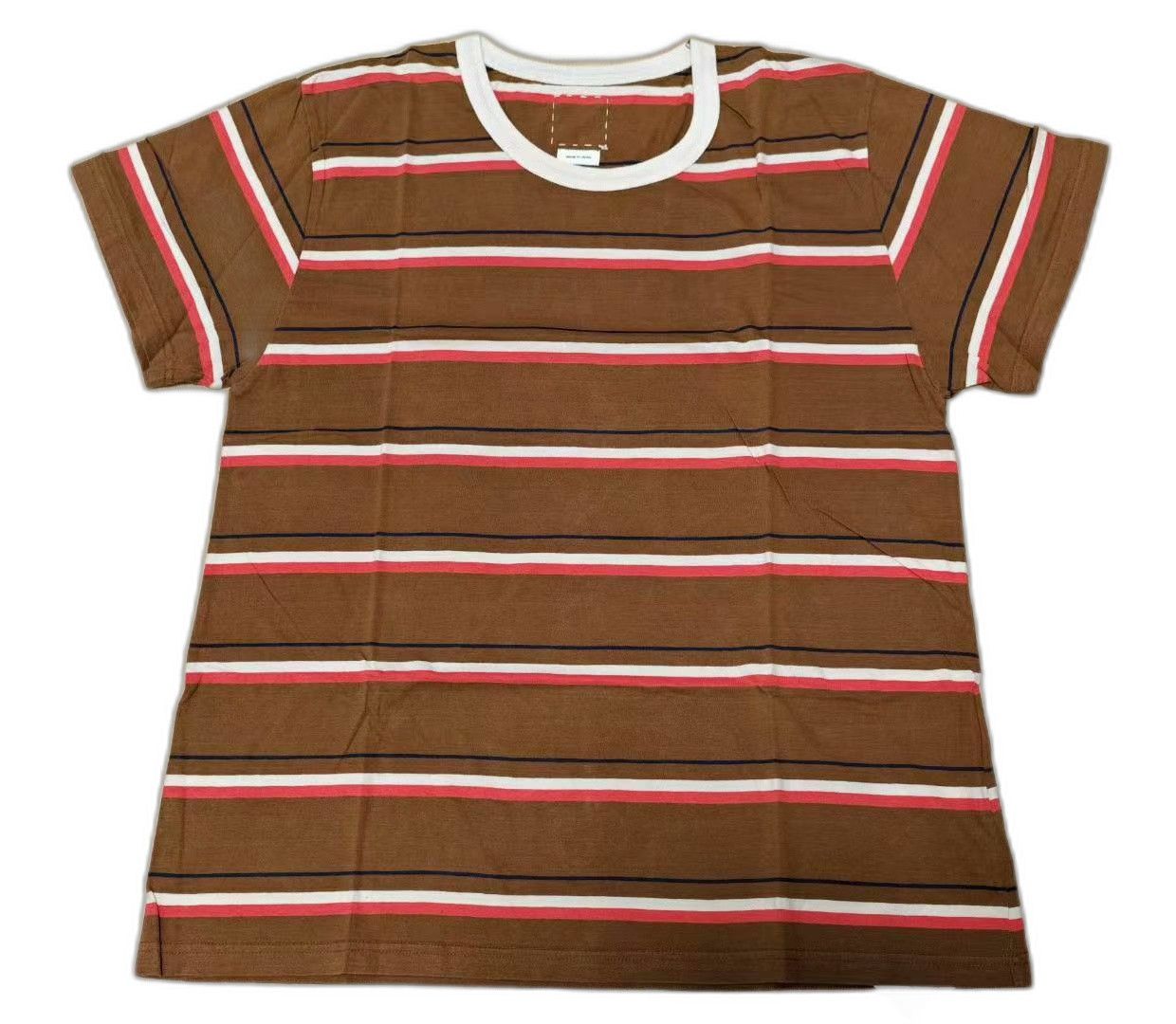 Visvim visvim 19AW Border A-Liner S/S Tee Size US XL / EU 56 / 4 - 1 Thumbnail