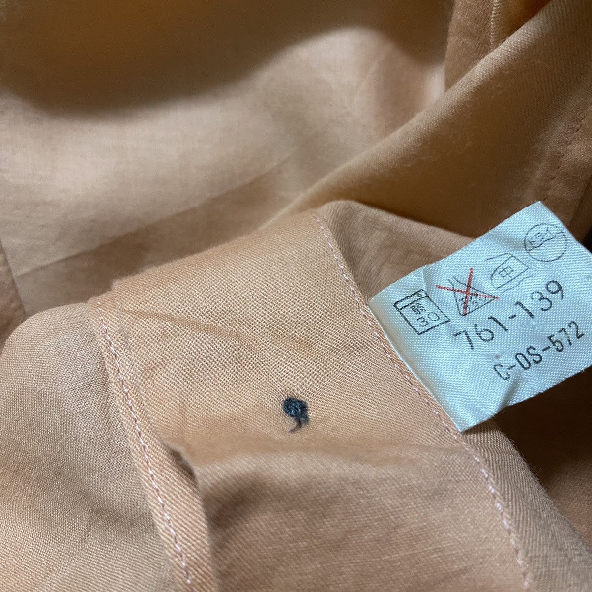 Balenciaga Vintage Balenciaga Linen Shirt Button Up Size US M / EU 48-50 / 2 - 15 Thumbnail
