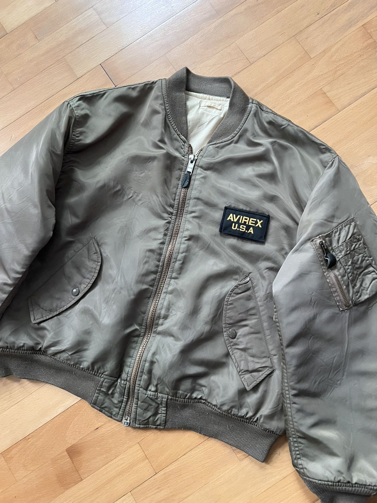 Avirex Vintage Avirex Bomber Jacket Size US M / EU 48-50 / 2 - 2 Thumbnail