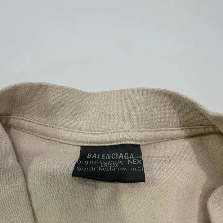 Balenciaga Balenciaga Logo Print Short Sleeve T. Size US M / EU 48-50 / 2 - 2 Thumbnail