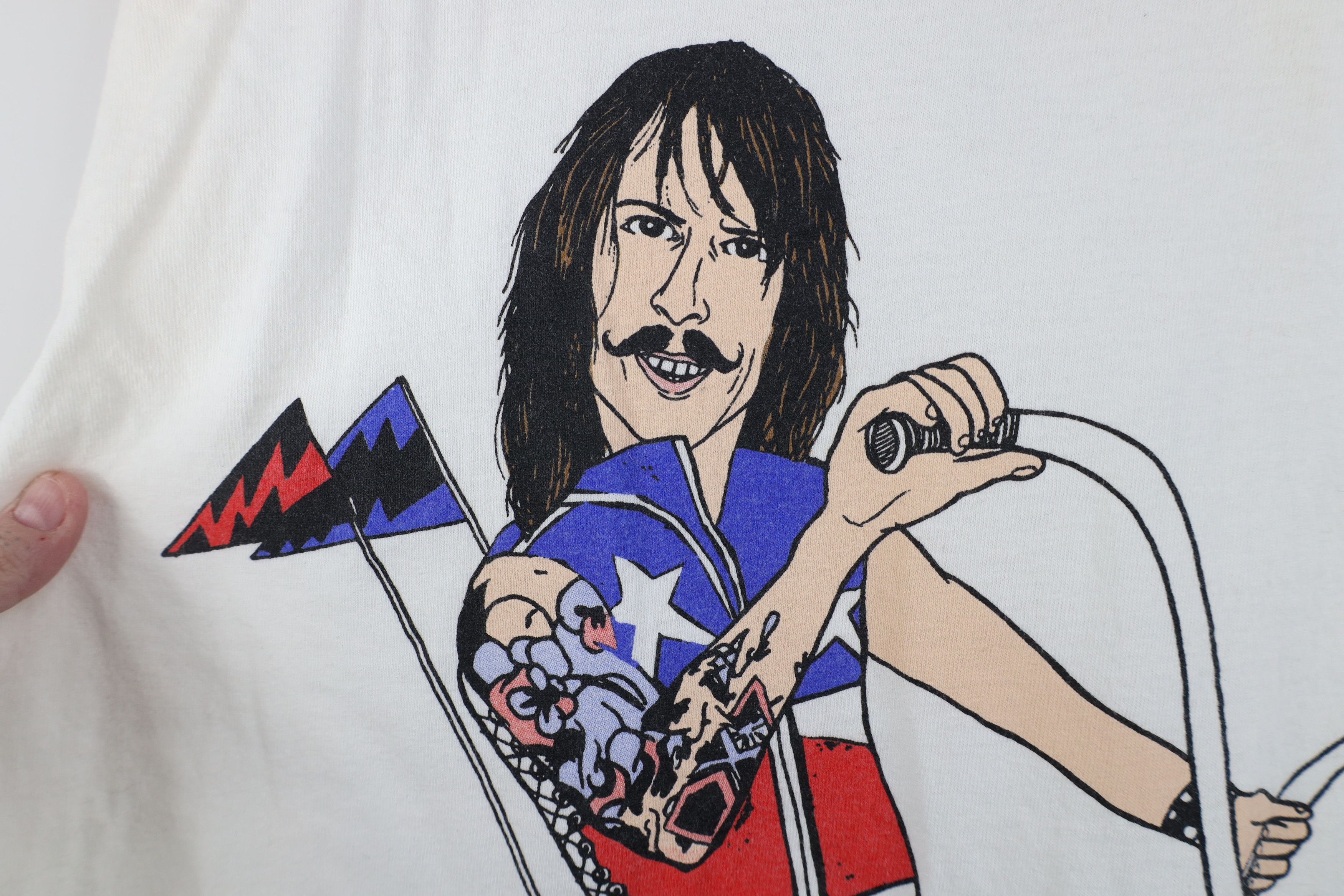 Vintage Vintage Y2K Justin The Darkness Band Short Sleeve T-Shirt Size US L / EU 52-54 / 3 - 8 Thumbnail