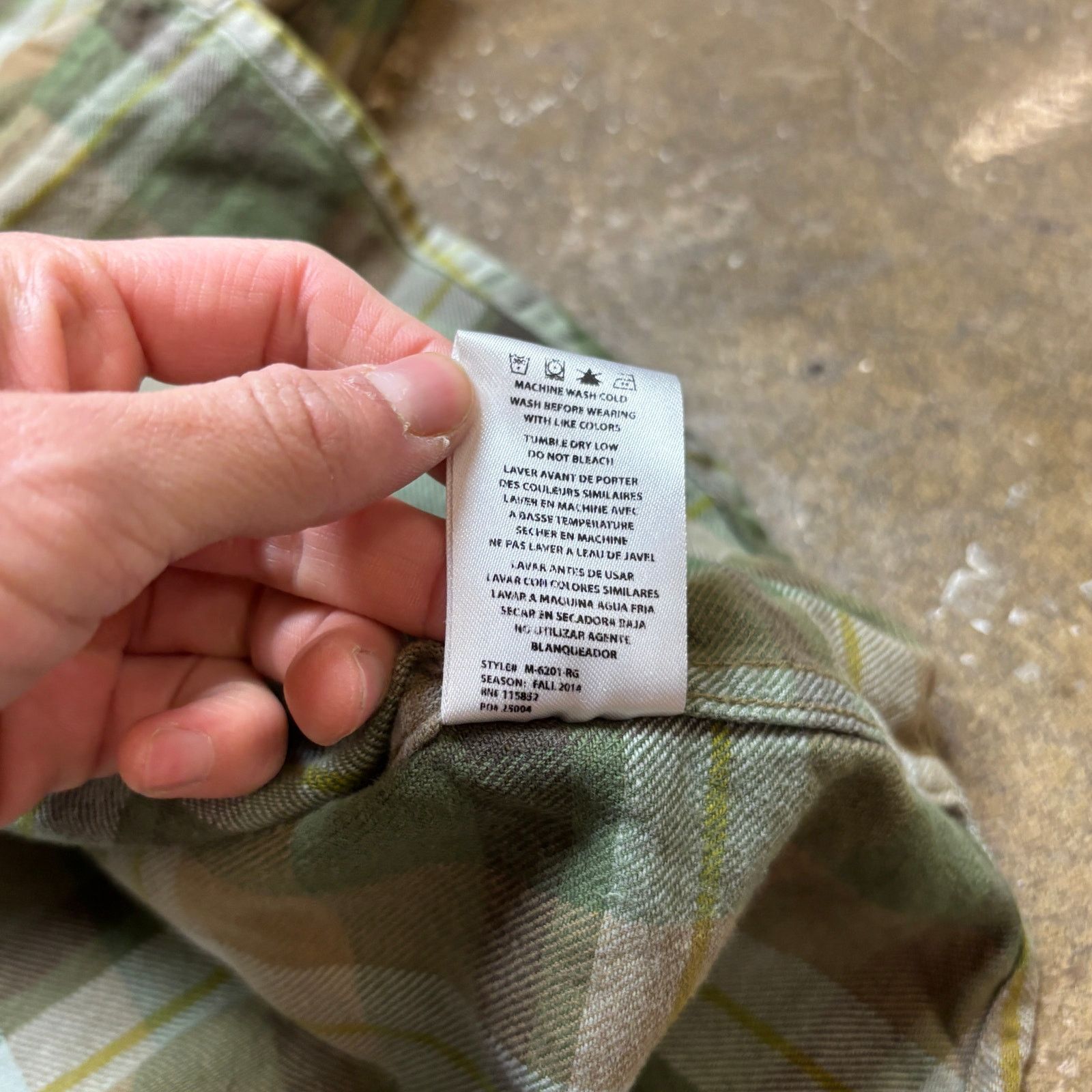 Gramicci Gramicci Plaid Flannel Button Up Lumberjack Shirt Mens Large Size US L / EU 52-54 / 3 - 9 Thumbnail