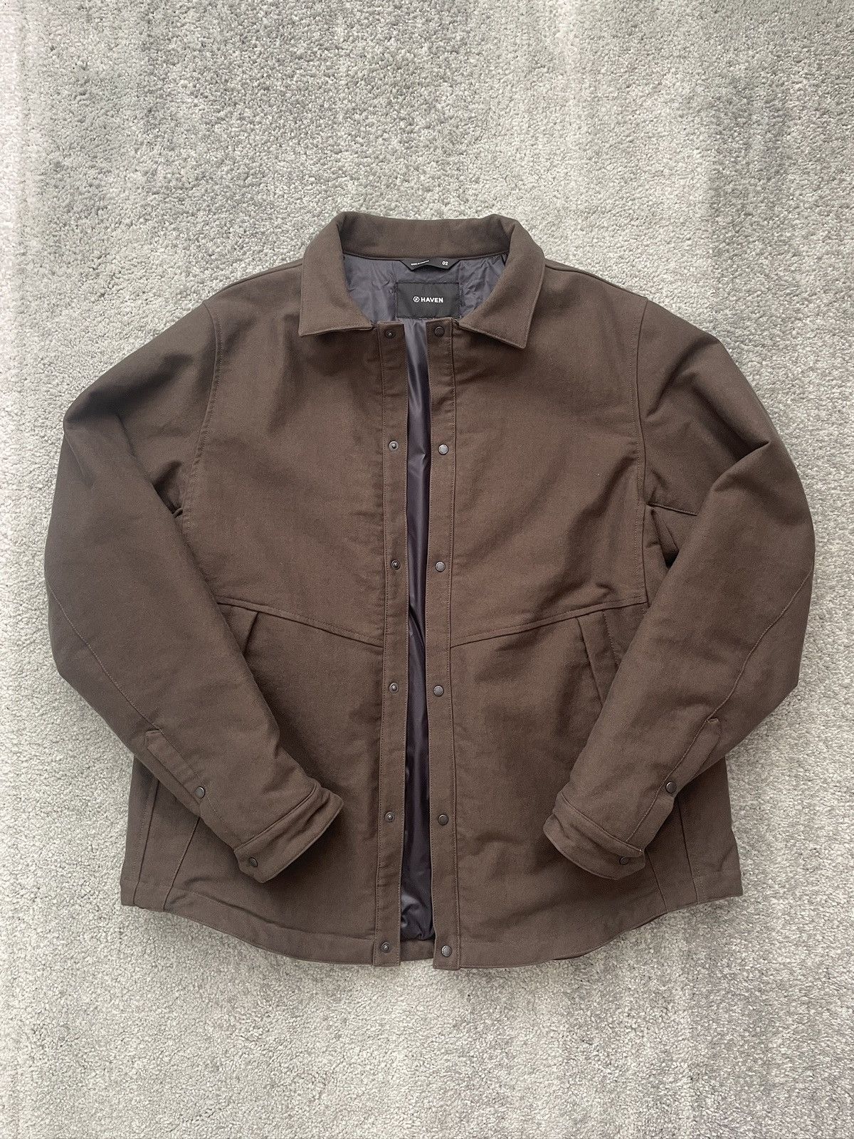 Vuja De Vuja De Ryan Herringbone Fleece Jacket | Grailed