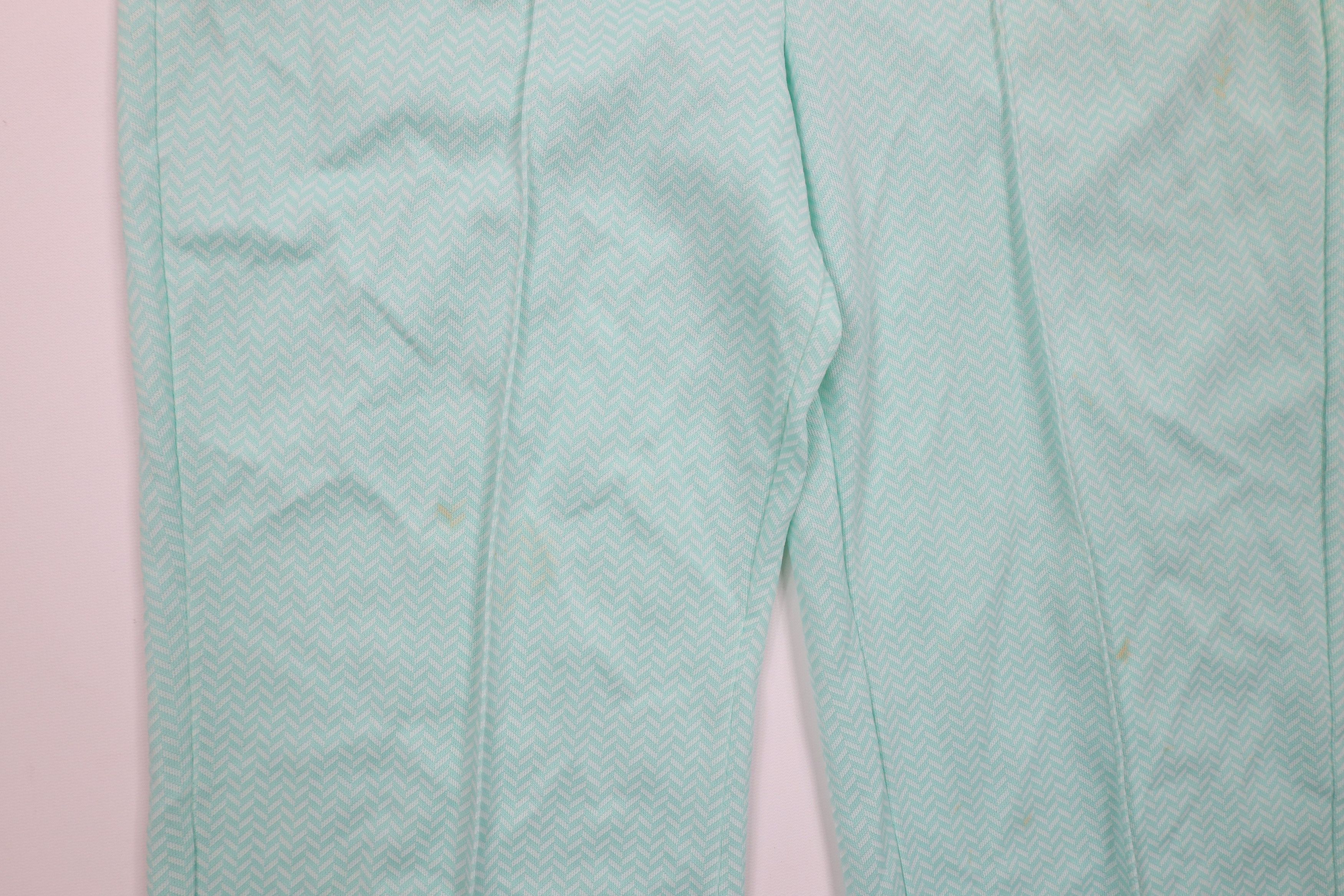 Vintage Vintage 70s Streetwear Knit Herringbone Bell Bottoms Pants Size 38" / US 16 / IT 52 - 7 Thumbnail