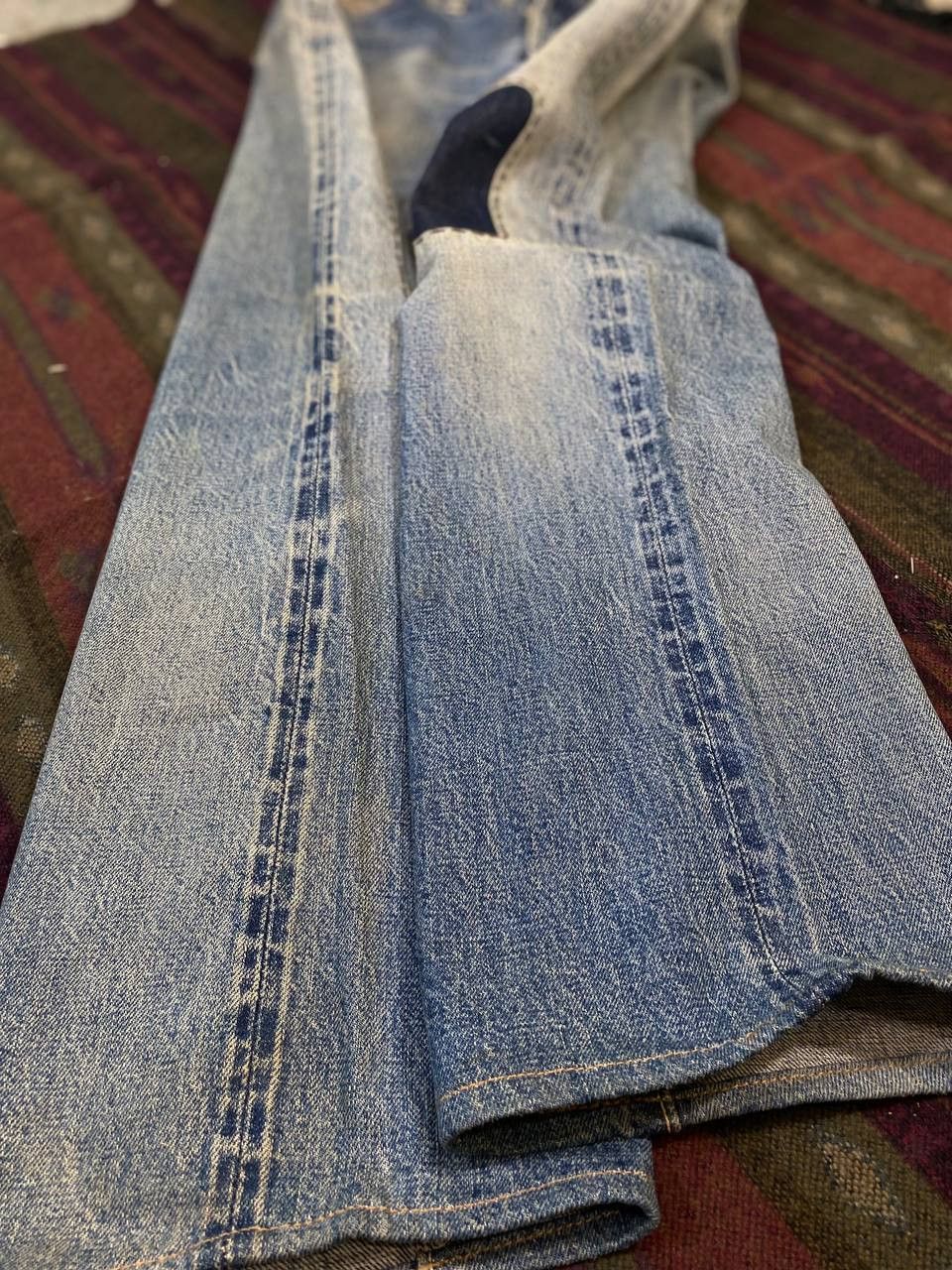 Denime vintage denime shashiko selvedge denim nice design Size US 30 / EU 46 - 15 Thumbnail
