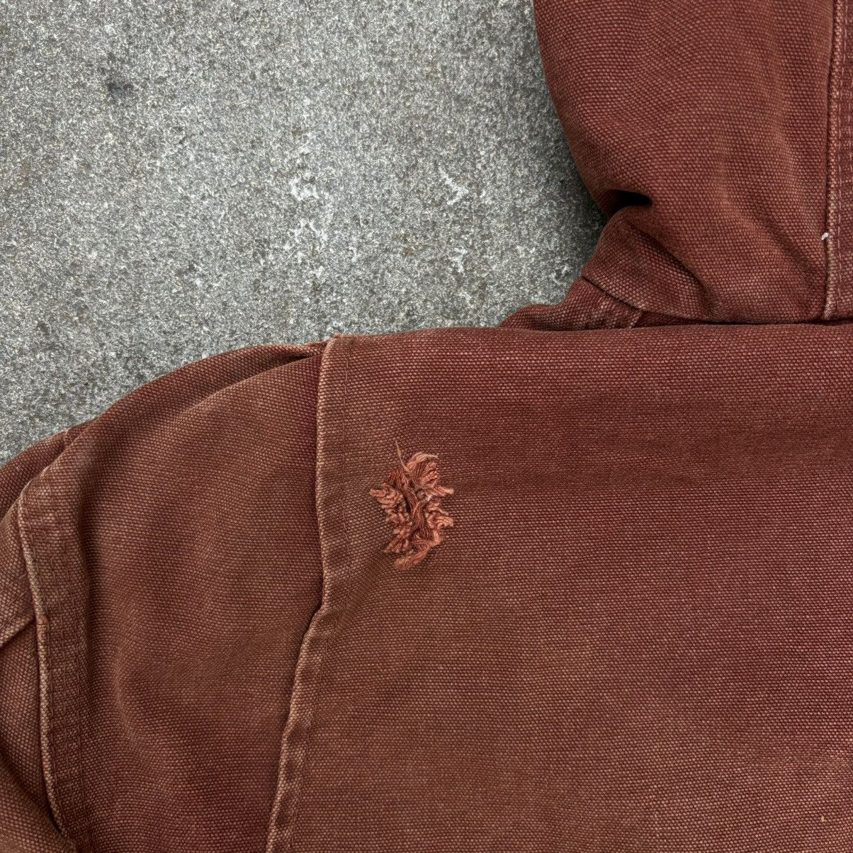 Carhartt × Vintage Rare💥Vintage Carhartt Sherpa lined hooded Jacket J141 CLY Size US M / EU 48-50 / 2 - 11 Thumbnail