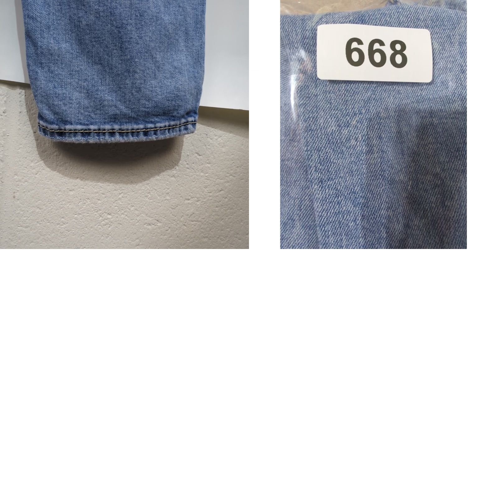 Silver Jeans Co. Silver Jeans Eddie Relaxed Straight Leg Mens 30x32 Distressed Medium Wash Jeans Size US 31 - 11 Thumbnail