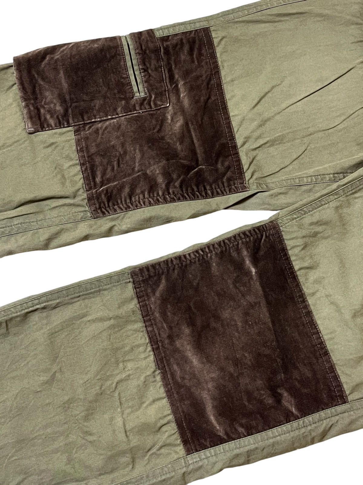 Japanese Brand SICK🔥JAPANESE BRAND WOOD DOWN MULTIPOCKET BONDAGE PANTS Size US 34 / EU 50 - 3 Thumbnail