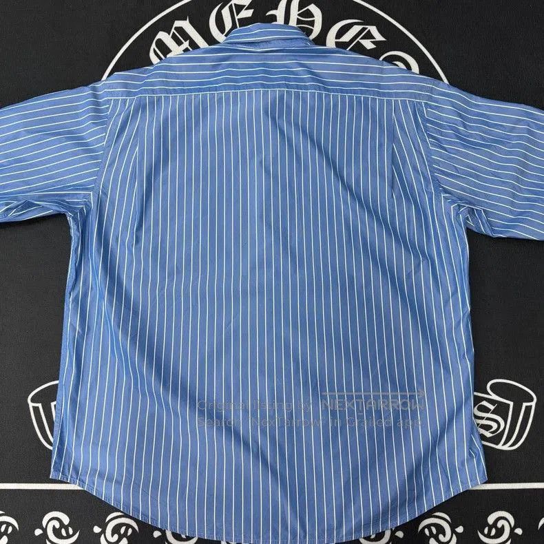 Balenciaga Balenciaga Blue Striped Shirt. Size US L / EU 52-54 / 3 - 3 Thumbnail