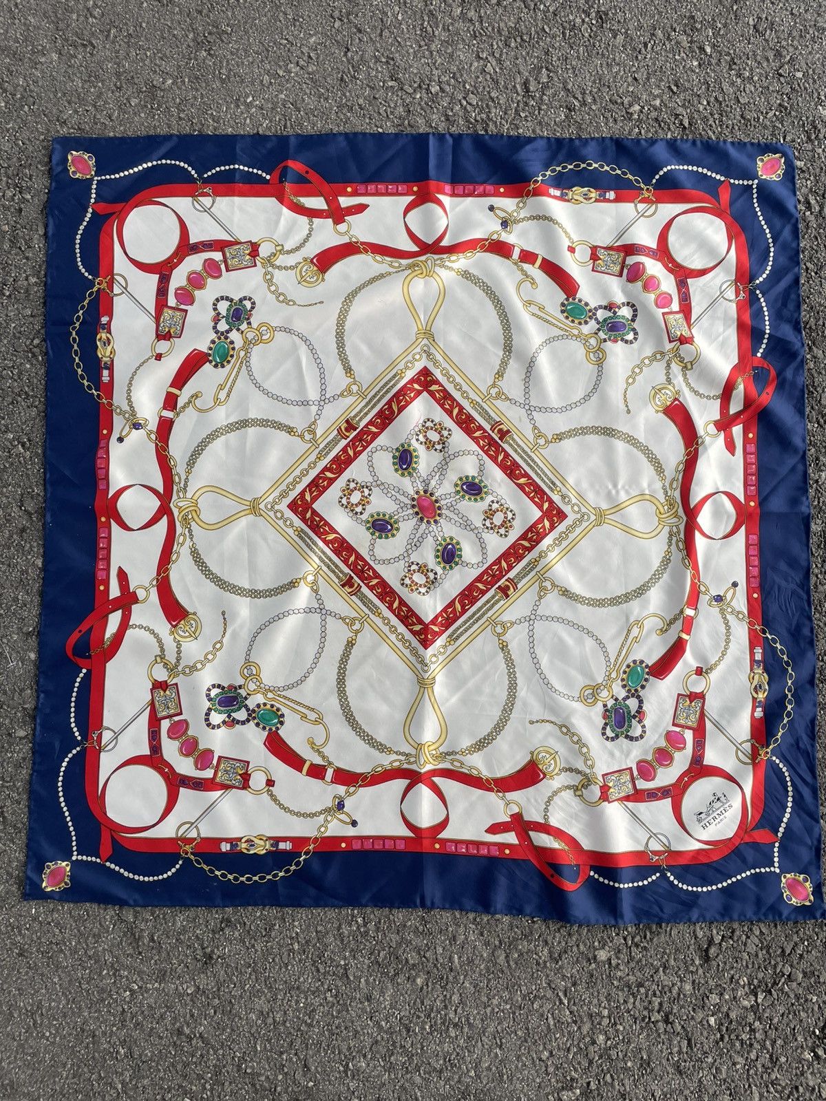 Hermes Hermes Silk Scarf Size ONE SIZE - 2 Thumbnail